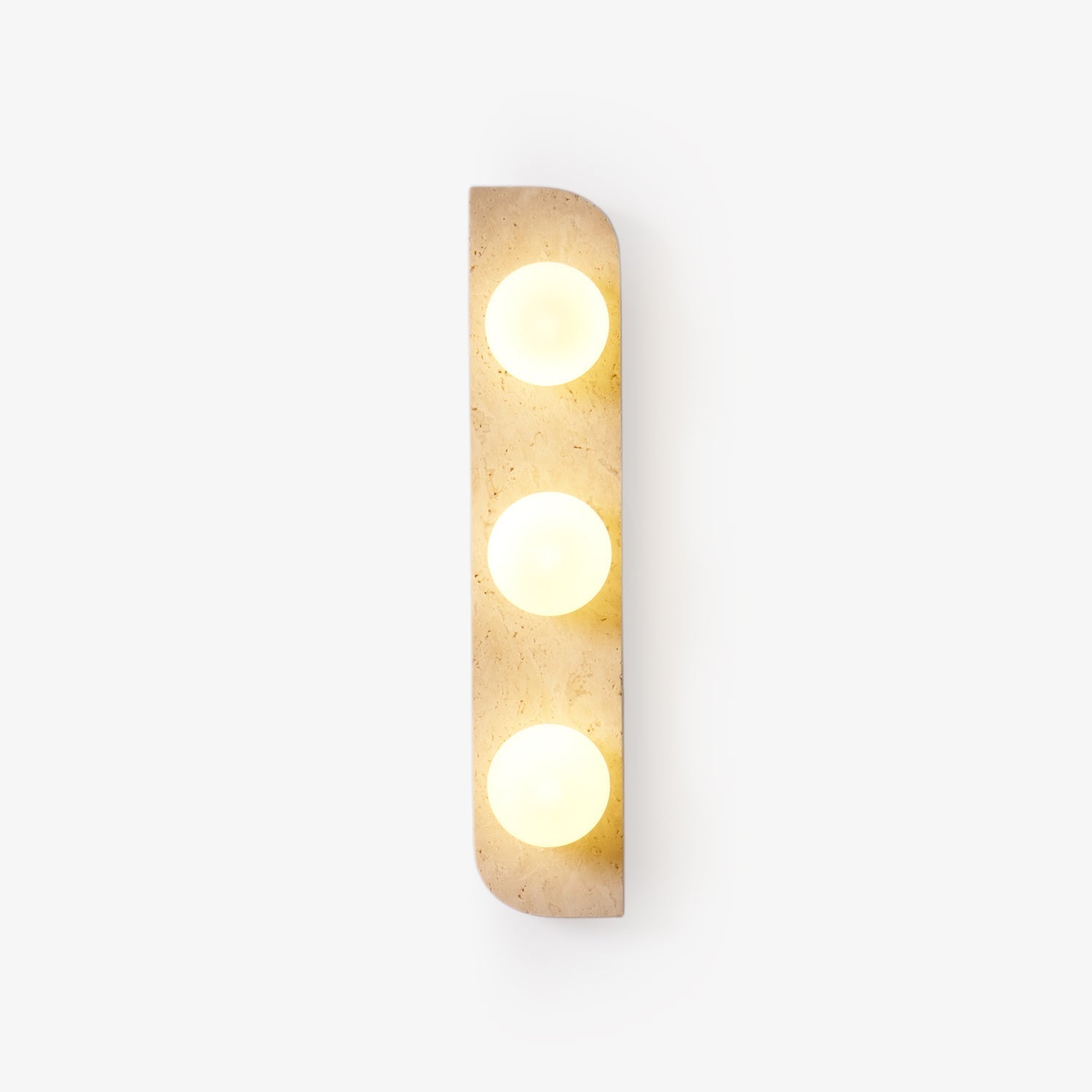 Alsilis Minimalist Travertine Wall Light - Letslighting