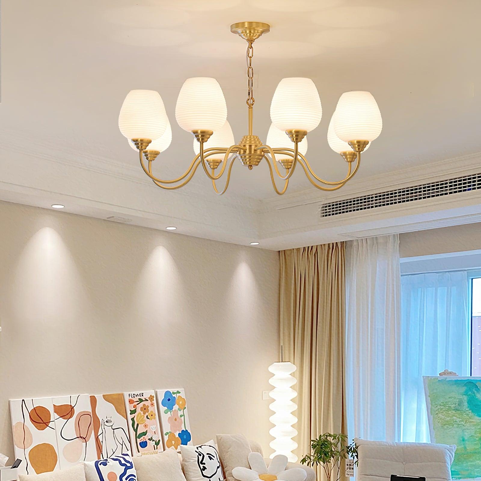 Endon Alton Chandelier - Blowlighting