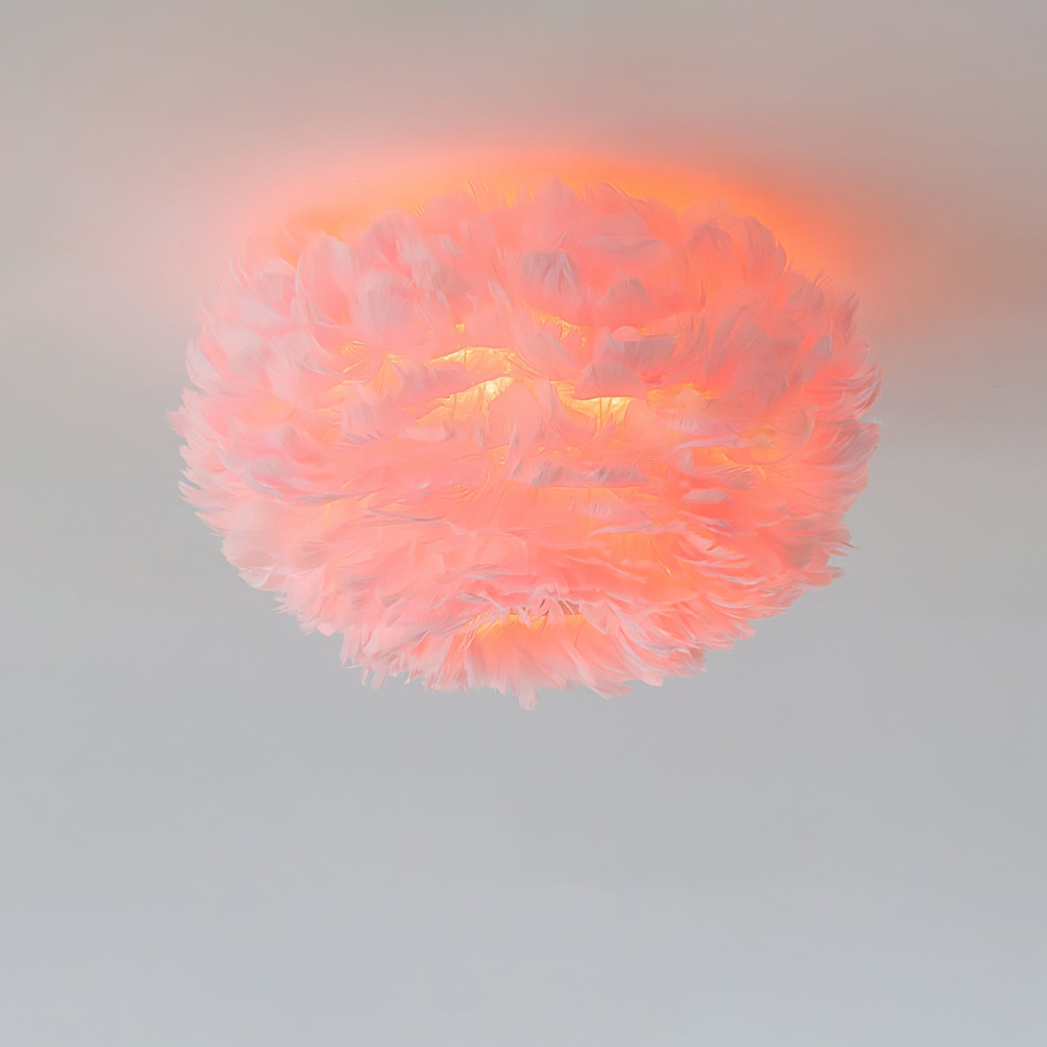 Feathered Ceiling Lamp - Blowlighting