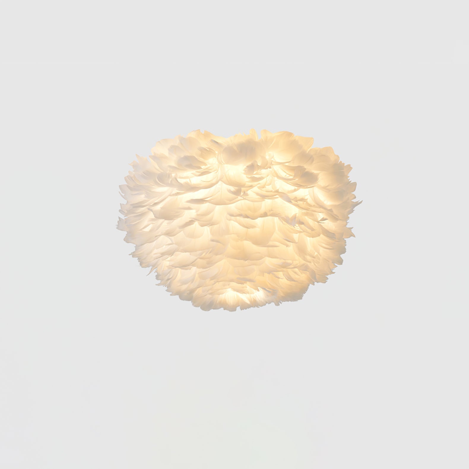 Feathered Ceiling Lamp - Blowlighting