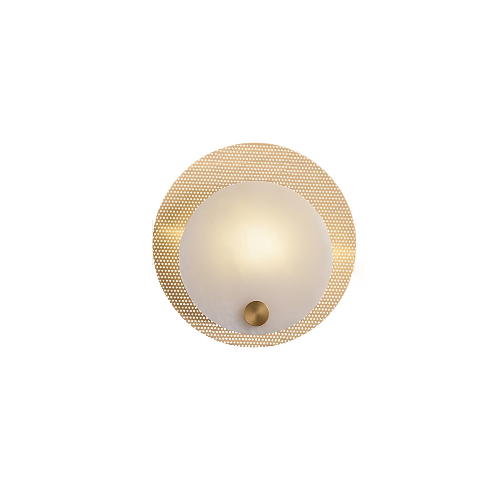 Ilzore Circular Glass Ceiling Light - Letslighting