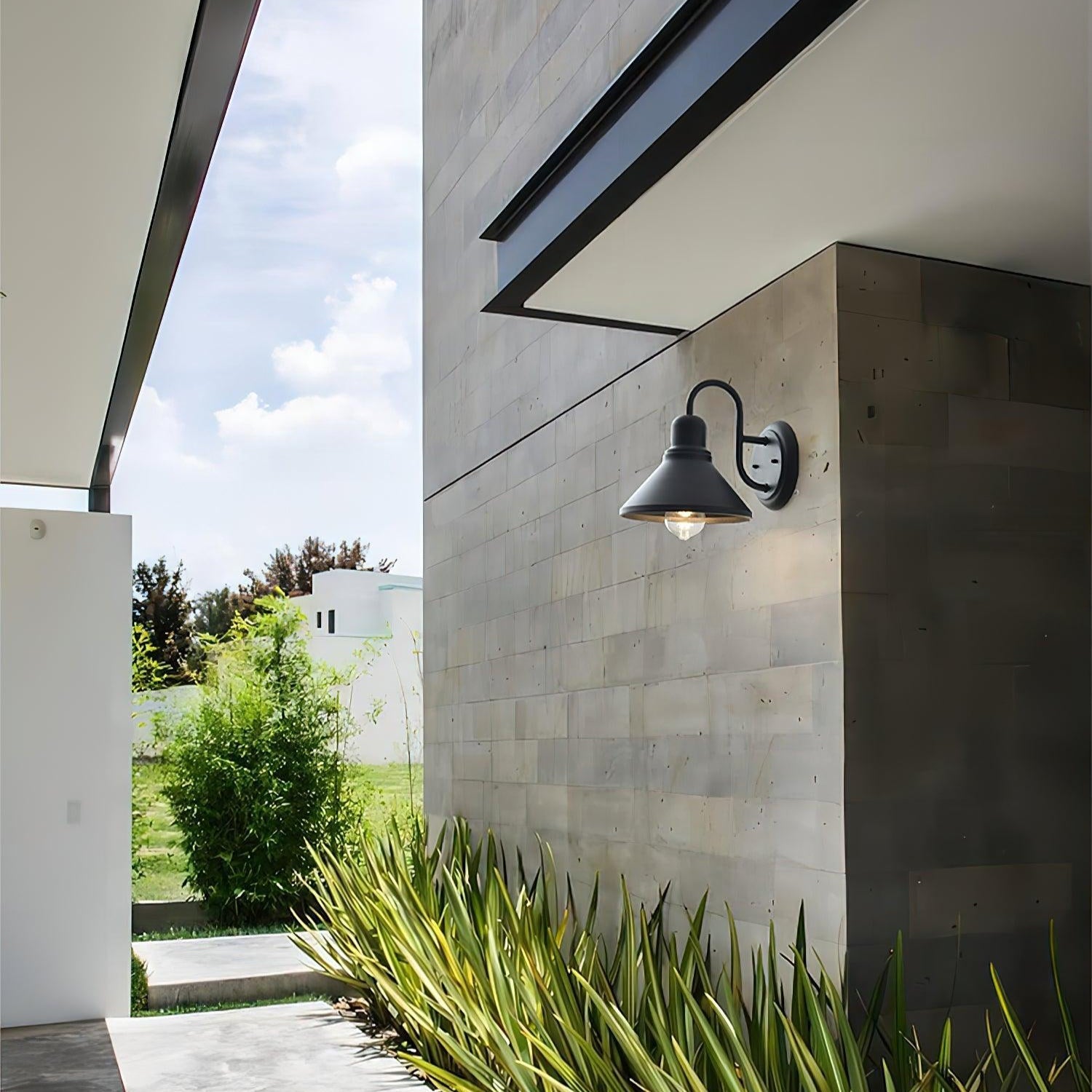Ray Vintage Cone-shaped Ourdoor Wall Lamp - Letslighting