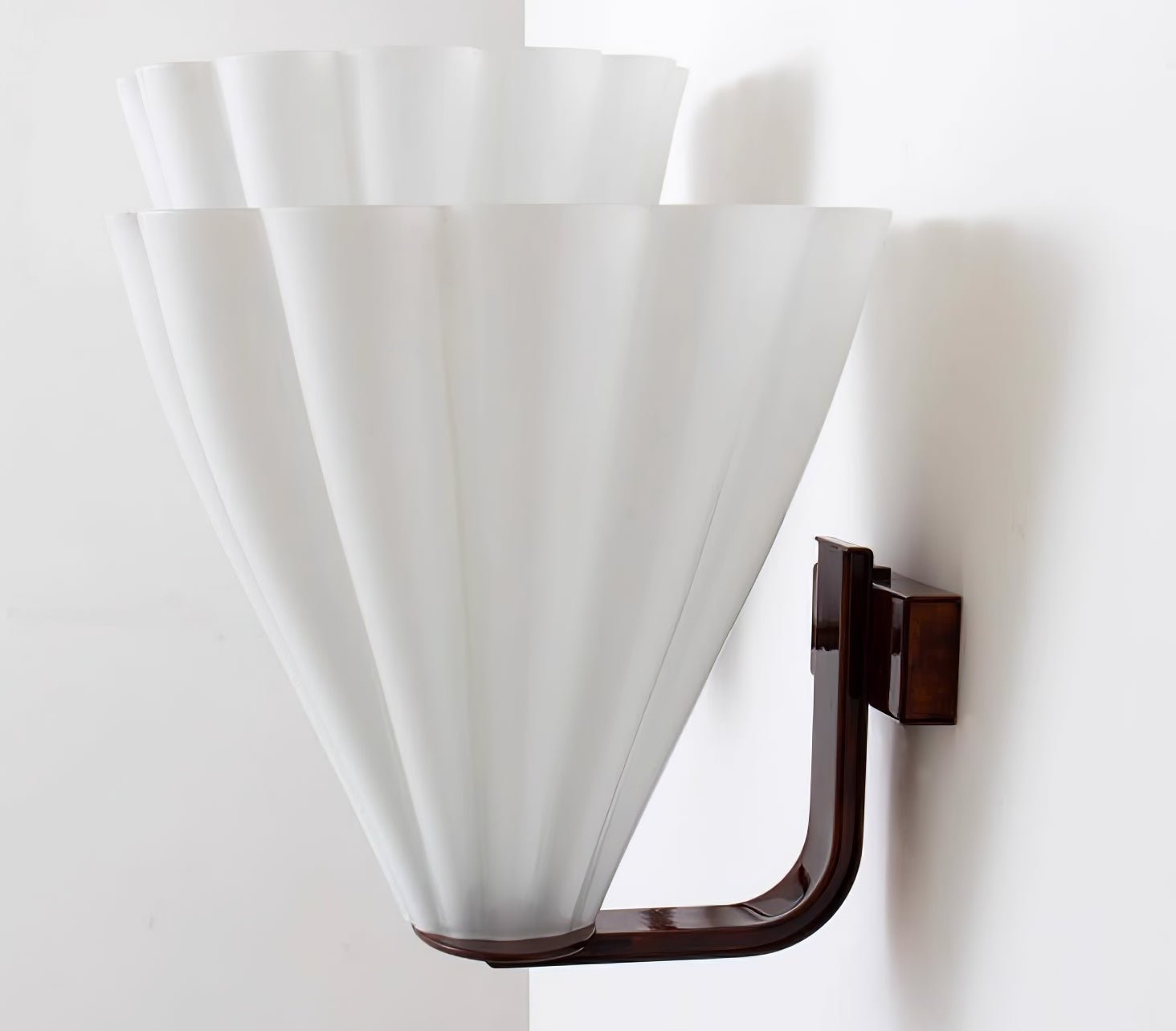 Fan Moderne Minimaliste Verre Applique Murale