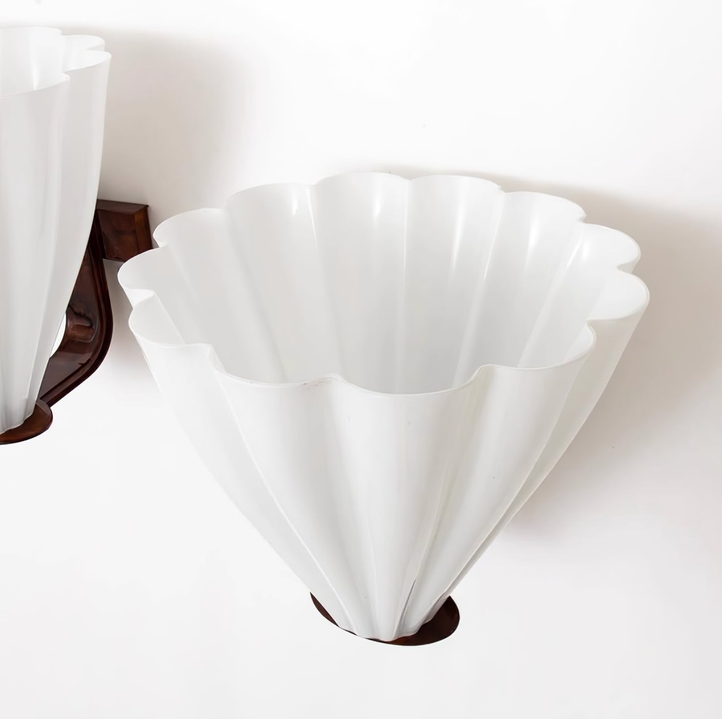 Fan Moderne Minimaliste Verre Applique Murale