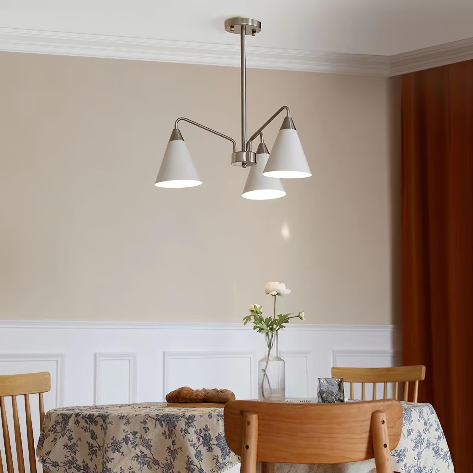 Elthaeth Premium Nordic Art Fashion Cono Metal Chandelier - Blowlighting