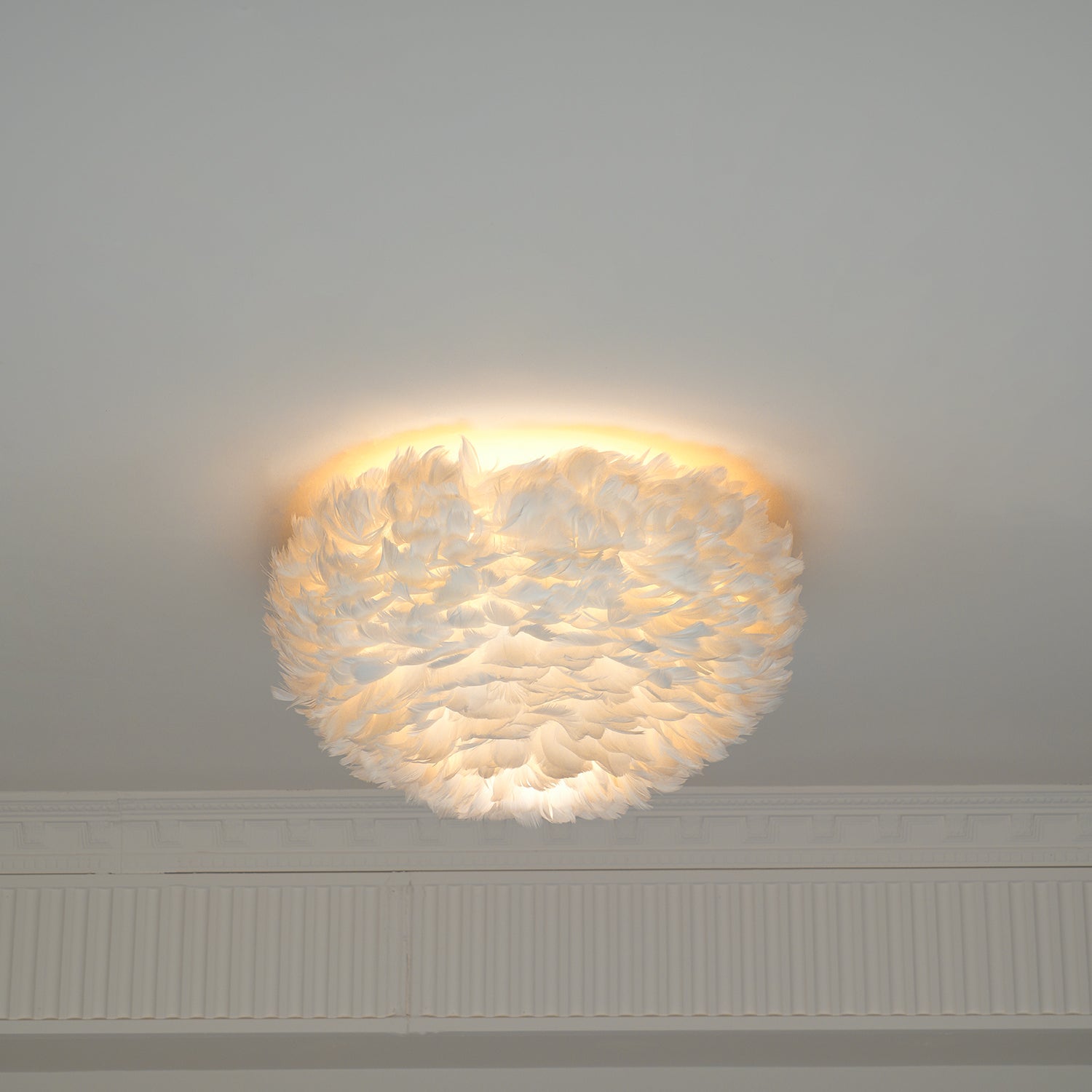 Feathered Ceiling Lamp - Blowlighting