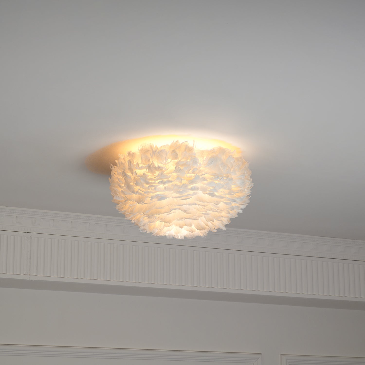 Feathered Ceiling Lamp - Blowlighting