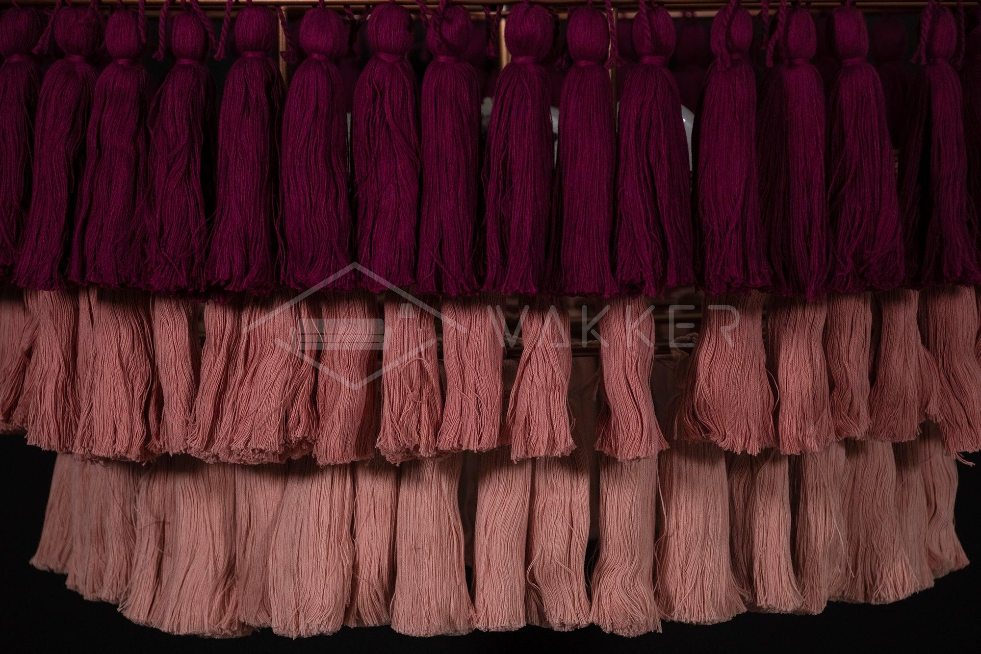 Lustra Chandelier Pink Bohemian Chic - Letslighting