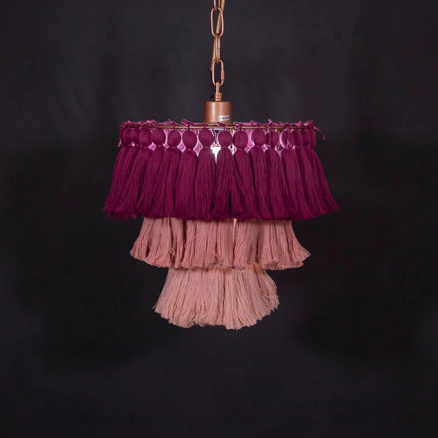 Lustra Chandelier Rose Bohème Chic