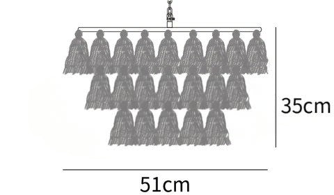 Lustra Chandelier Rose Bohème Chic