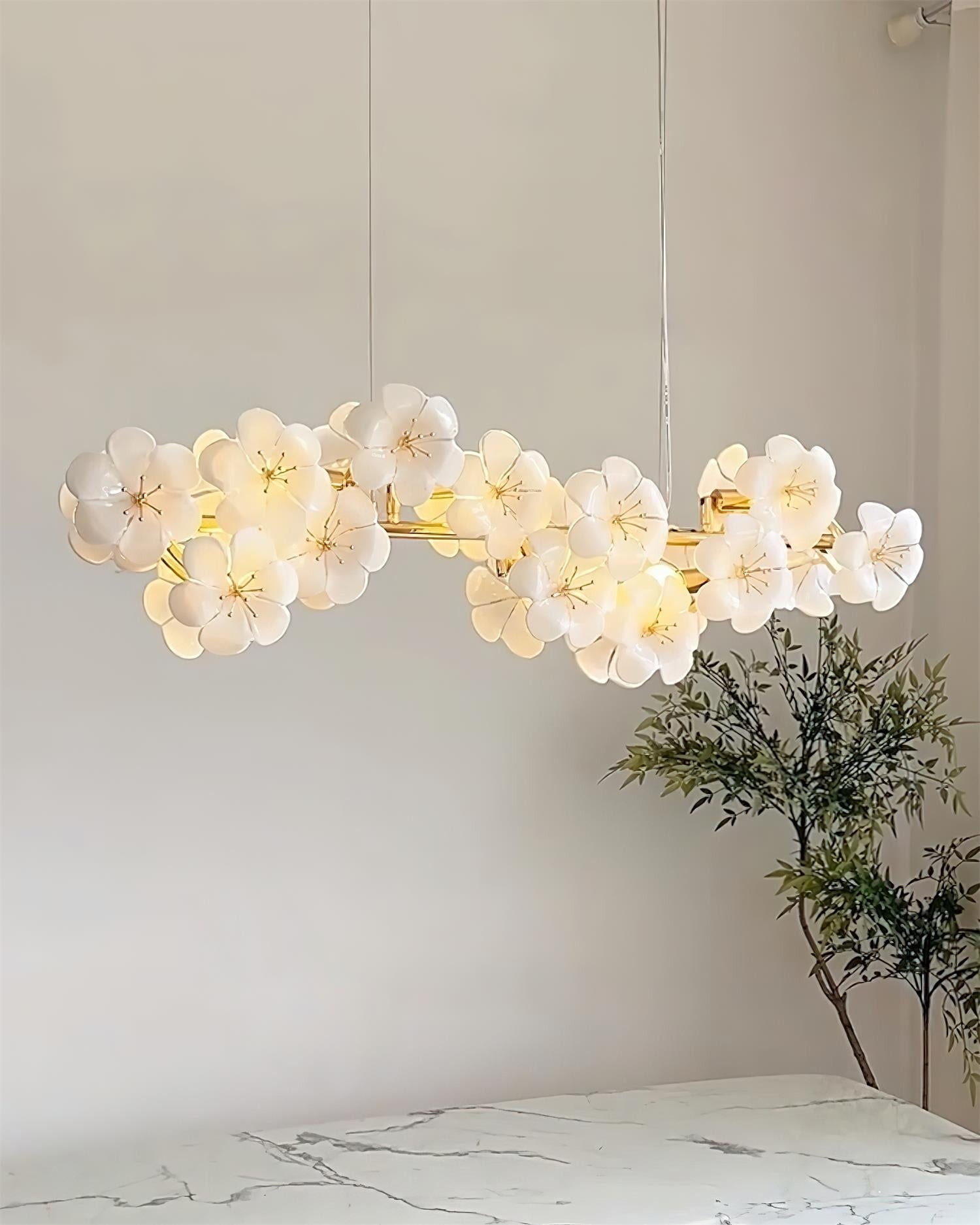 Aurora Flowers Chandelier - Letslighting