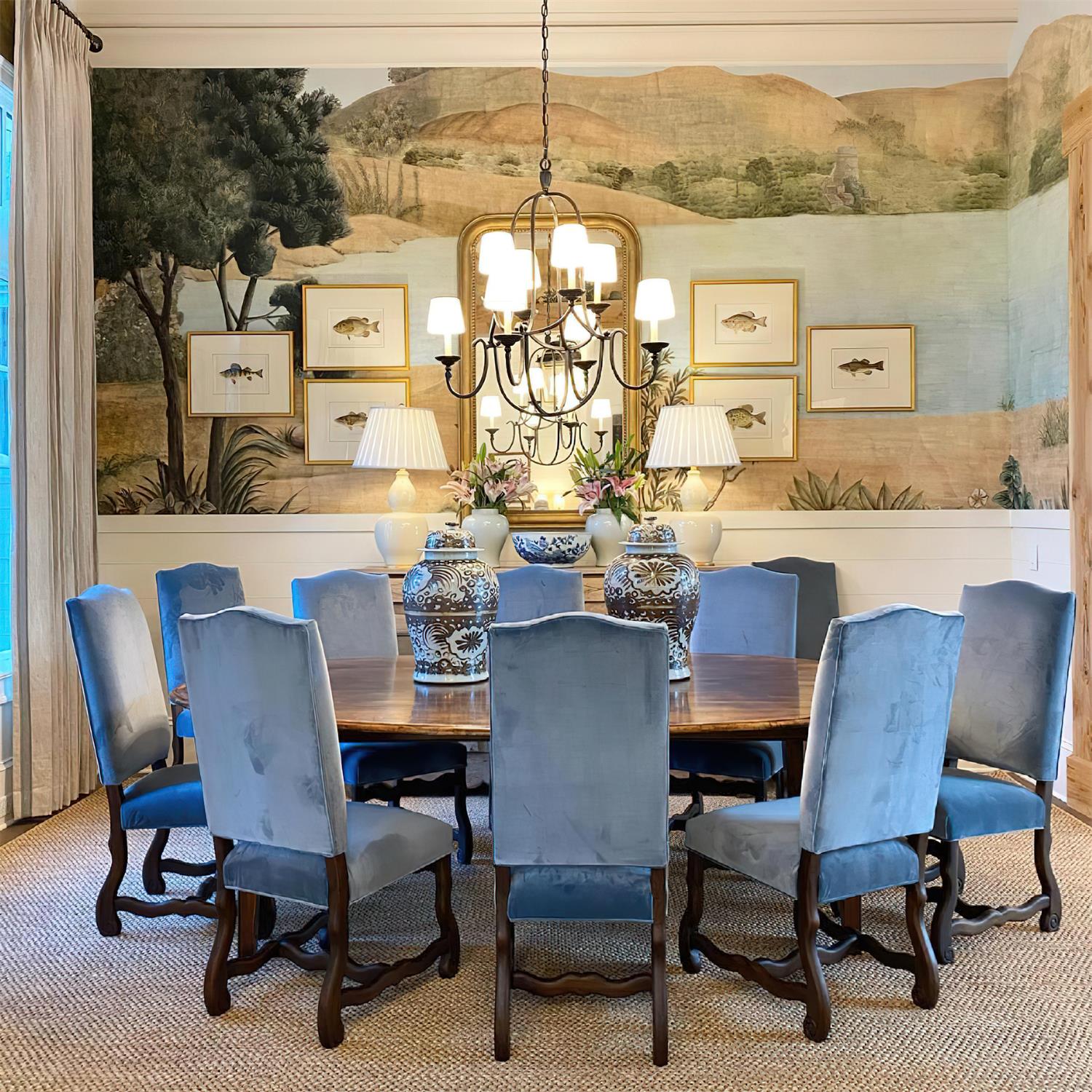 Flemish Chandelier Curved Iron Elegance - Letslighting