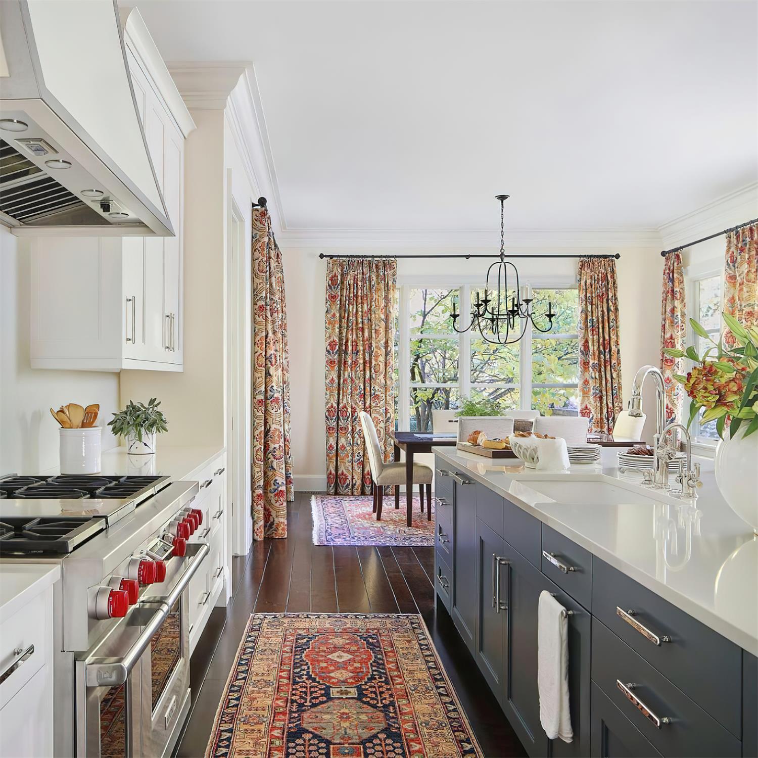 Flemish Chandelier Curved Iron Elegance - Letslighting