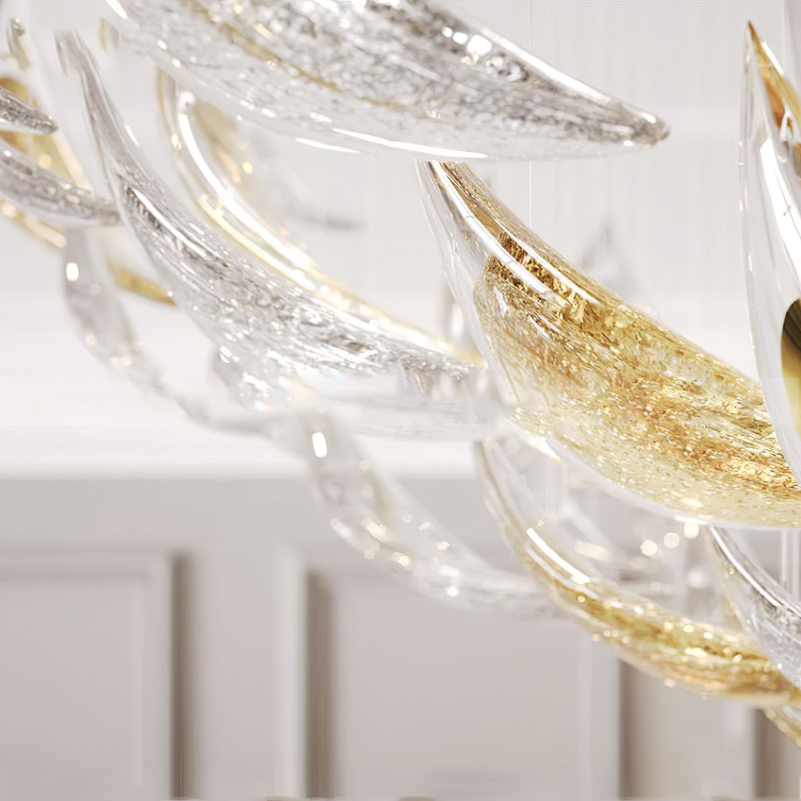 Avynen Crystal Petal Chandelier - Blowlighting