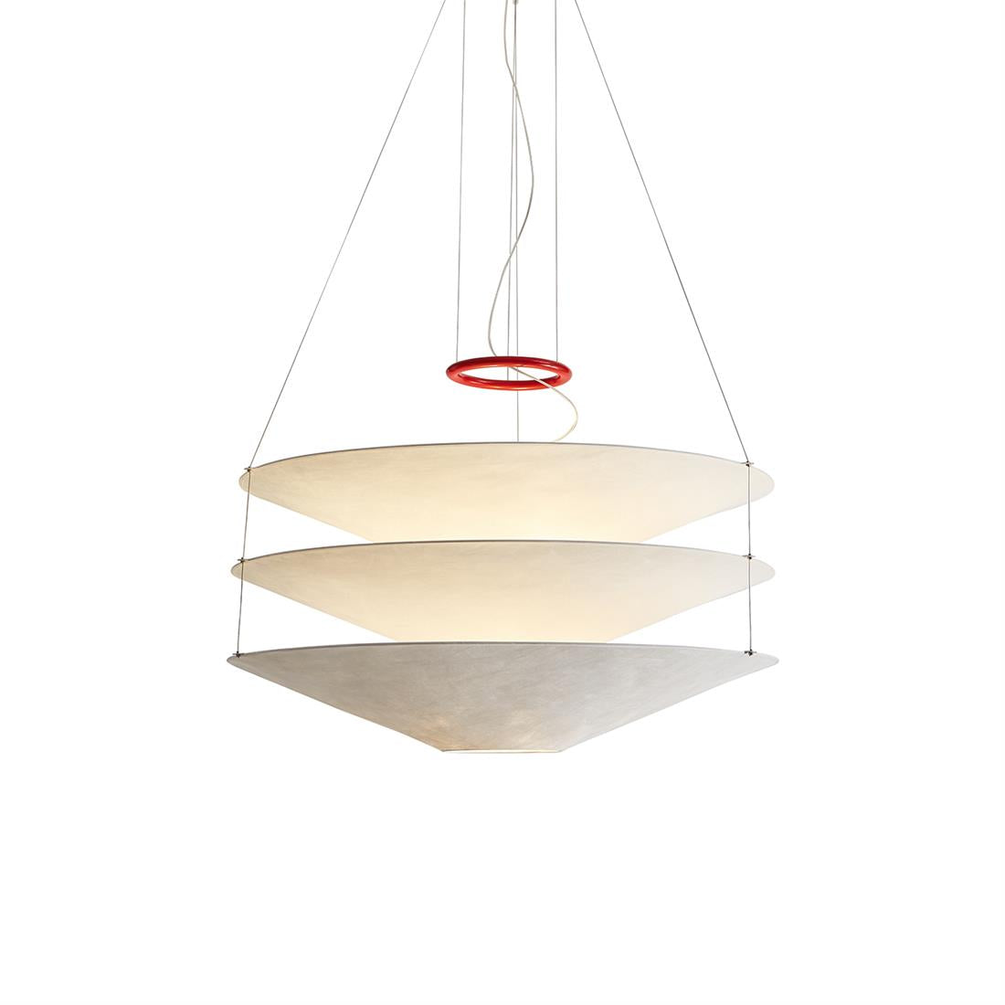 Zomarion Individual Creativity Paper Metal Pendant Light - Lamp Copper
