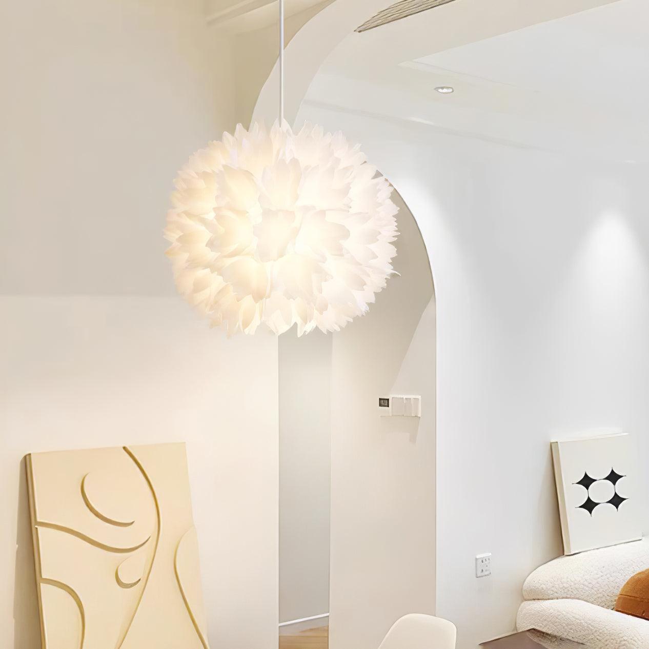 Flowers Ball Pendant Light - Blowlighting