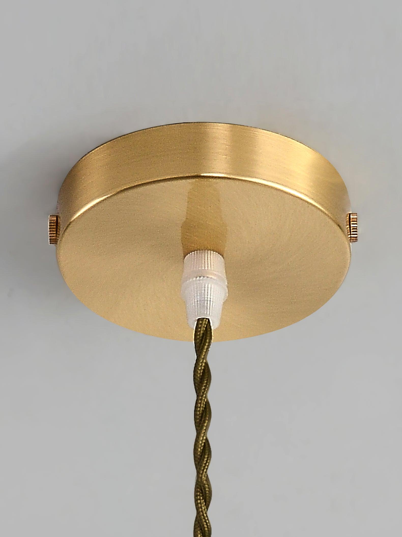 Flower Petal Glass Pendant Swag Light - Blowlighting