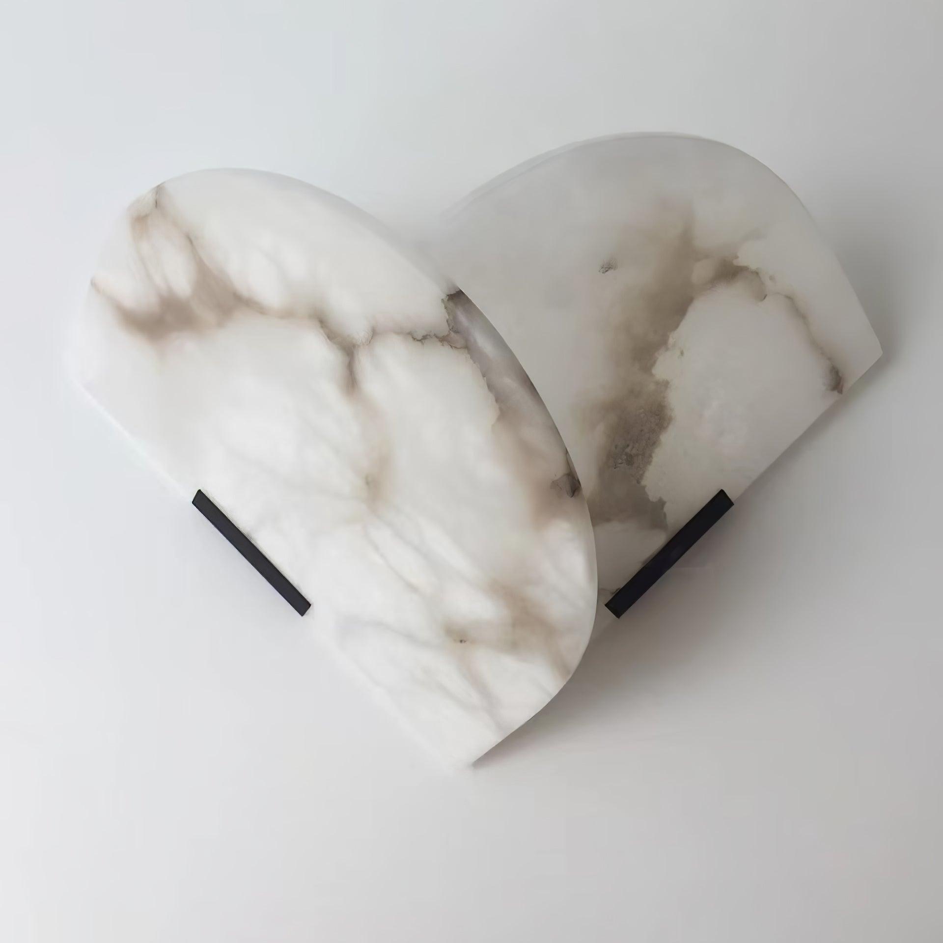 Cevelaris Heart Alabaster Wall Light - Letslighting