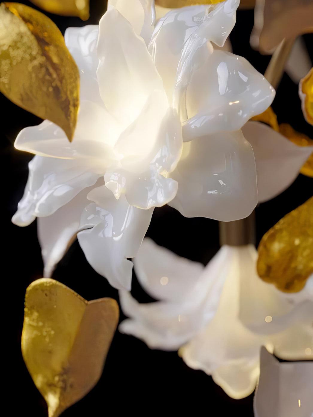 Flying Flowers Fluttering Chandelier - Blowlighting
