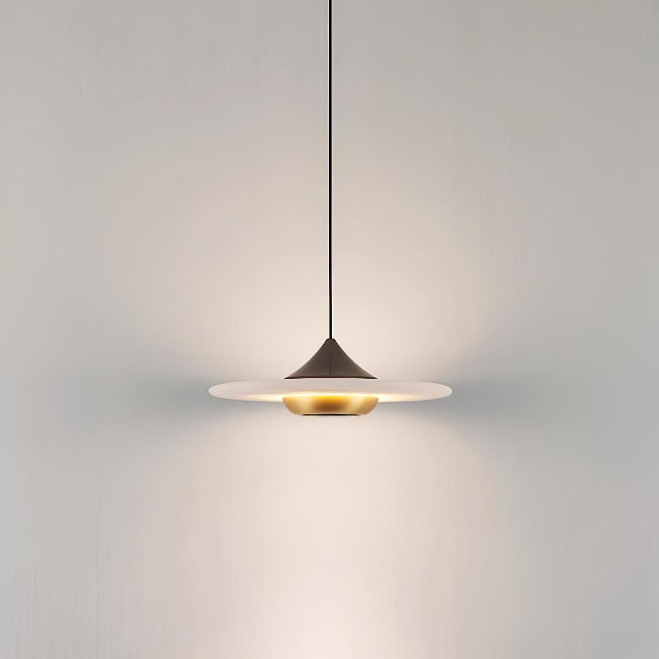 Flying Saucer Marble Pendant Lamp - Blowlighting