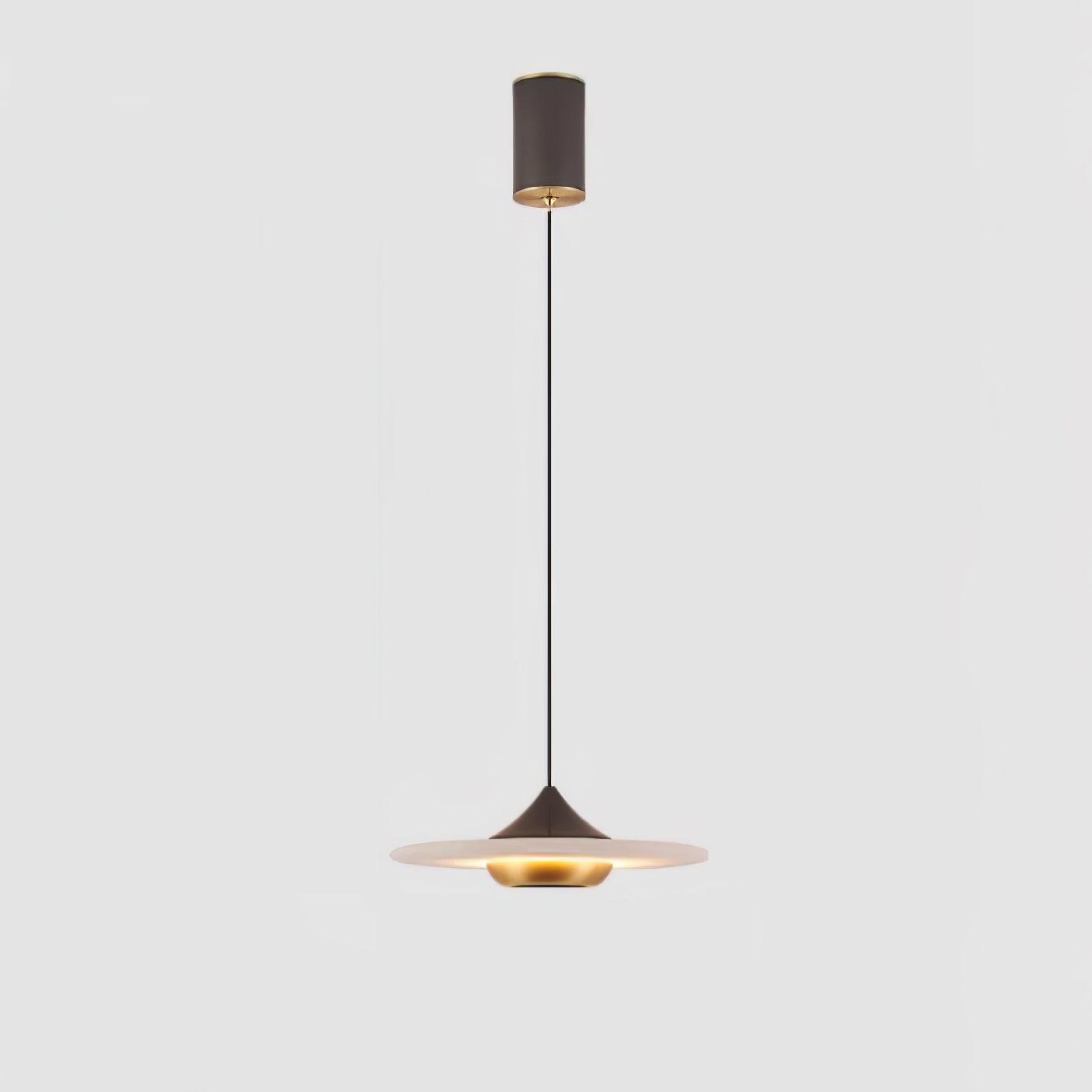 Flying Saucer Marble Pendant Lamp - Blowlighting