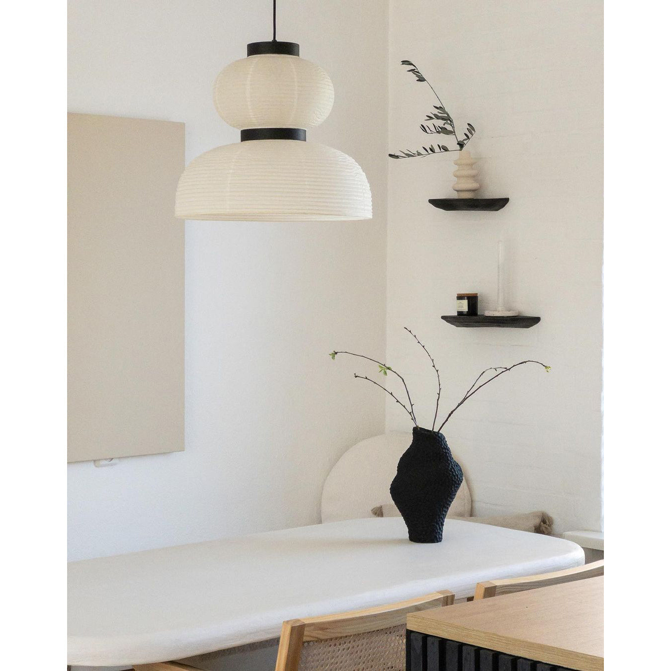 Cutheion Individual Creativity Rice Paper Pendant Lamp - Lamp Copper