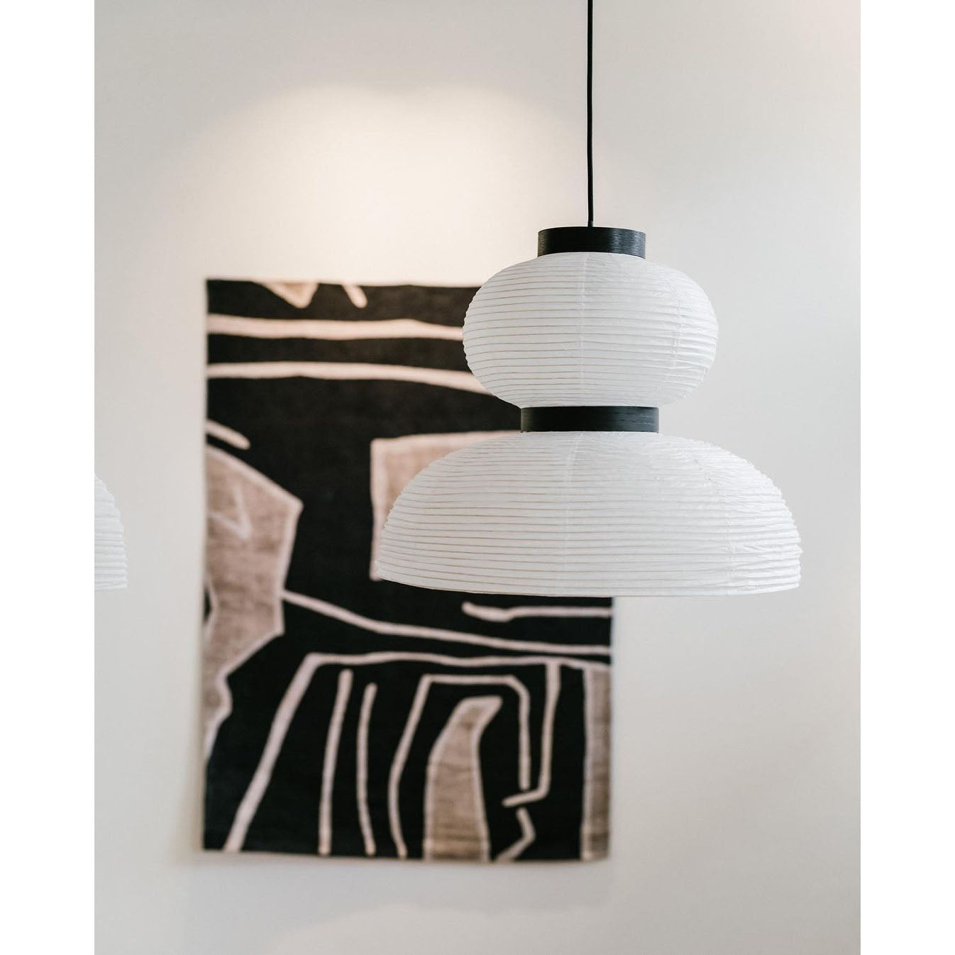 Cutheion Individual Creativity Rice Paper Pendant Lamp - Lamp Copper