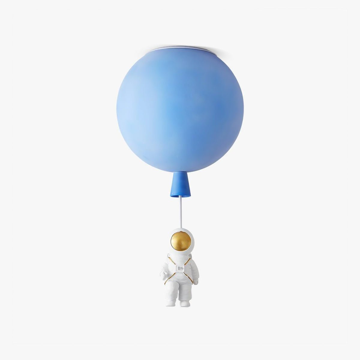 Solara Ceiling Light Acrylic Balloon Astronaut Playful Kids Room - Letslighting