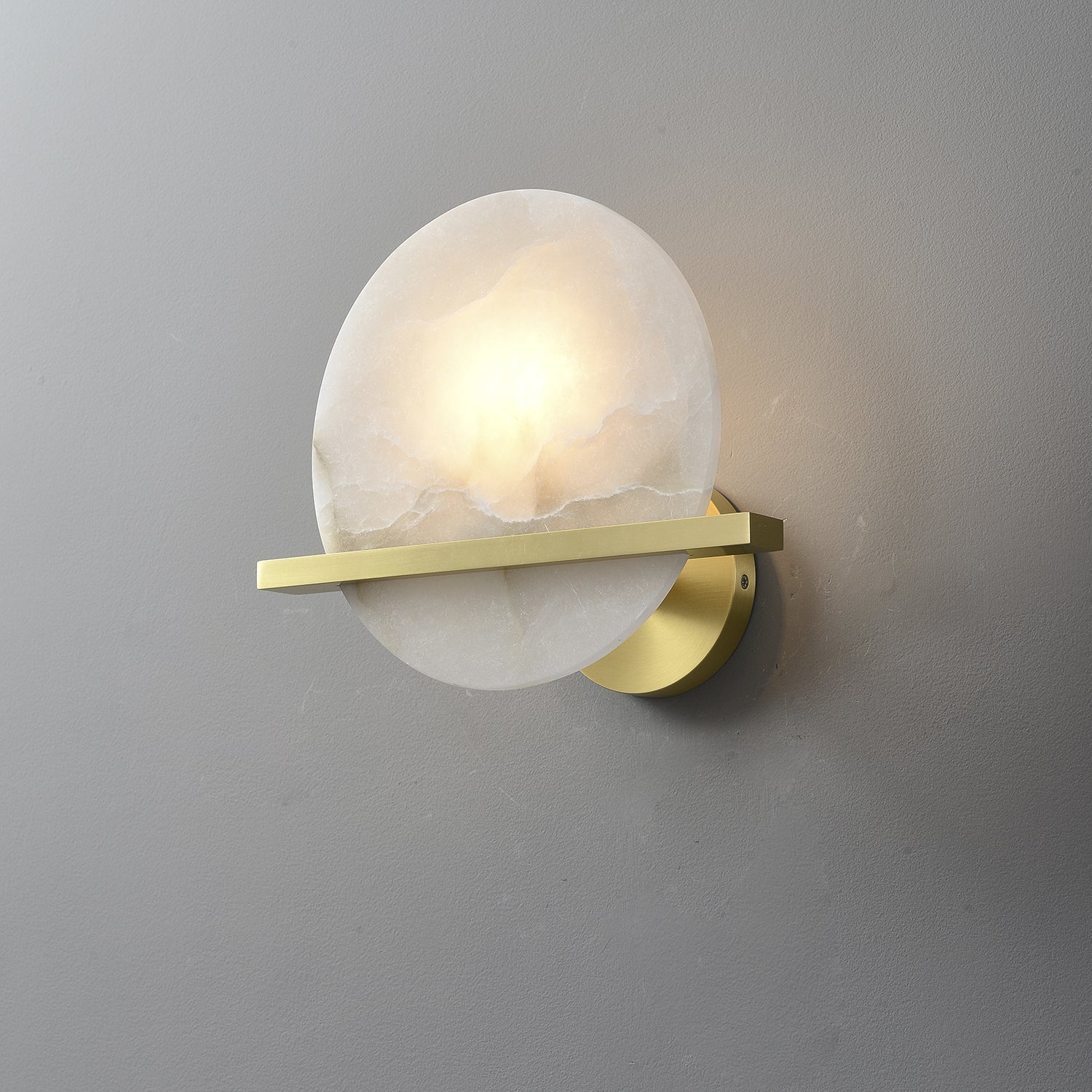 Vomiror Sphere Alabaster Wall Light - Letslighting