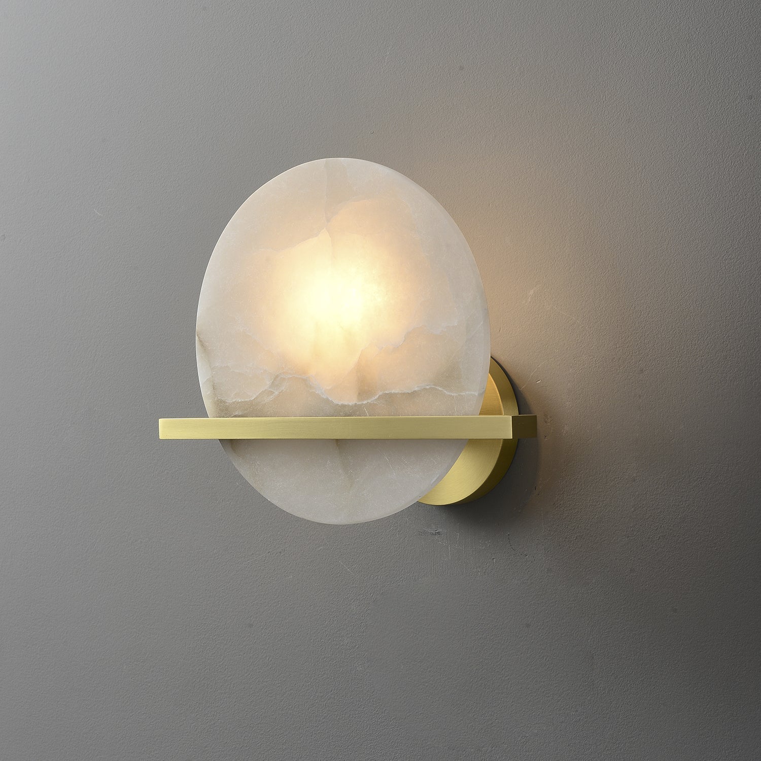 Vomiror Sphere Alabaster Wall Light - Letslighting
