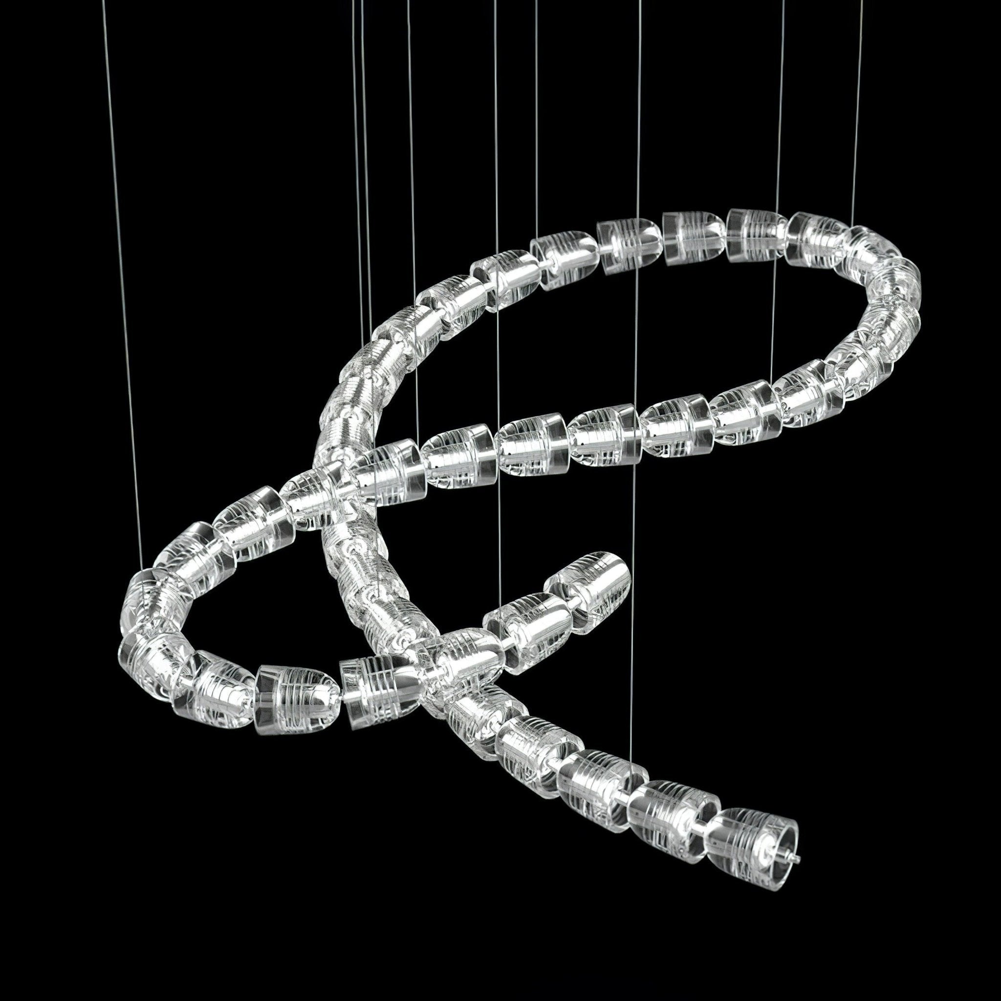 Aurvelis Modern LED Chandelier - Blowlighting