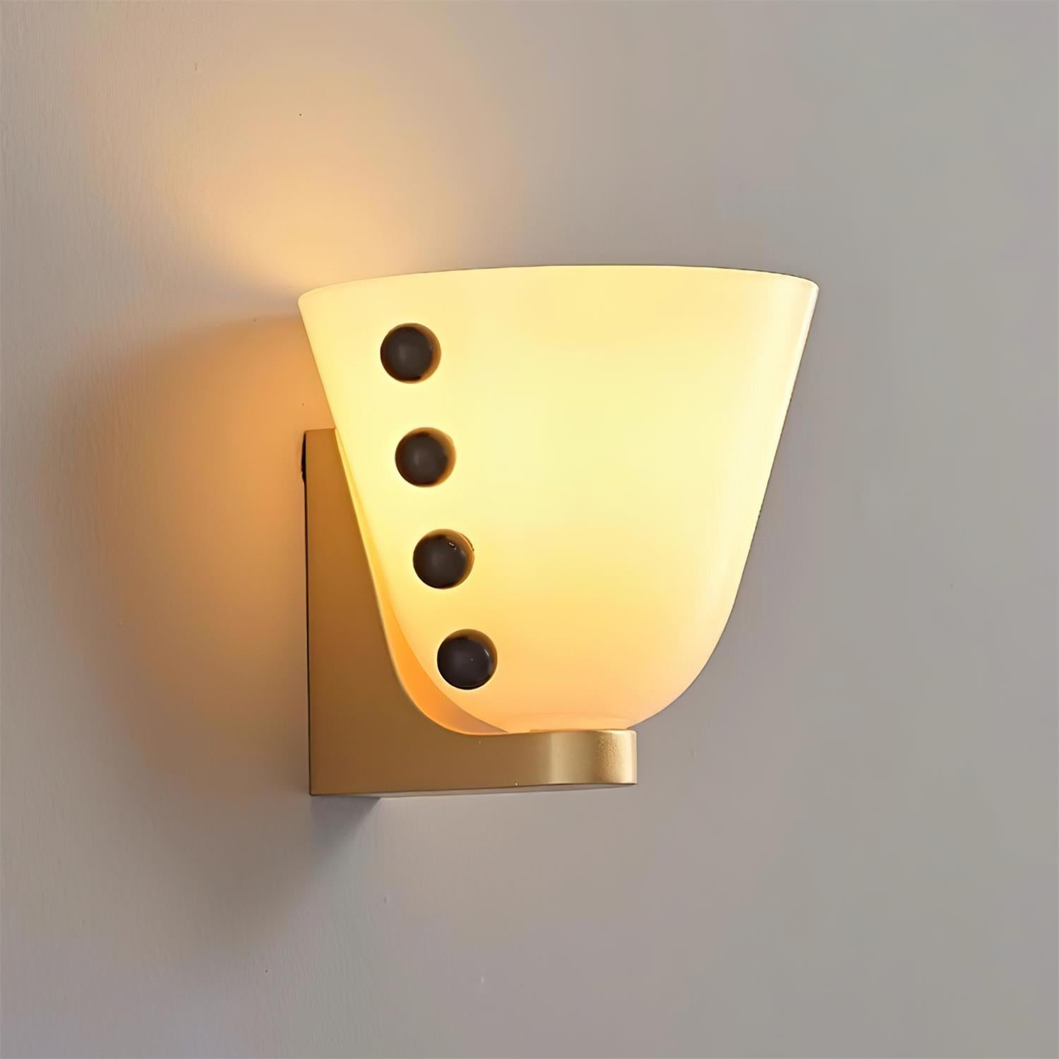 Gemma Wall Lamp with Studded Gemstone-Inspired - Letslighting