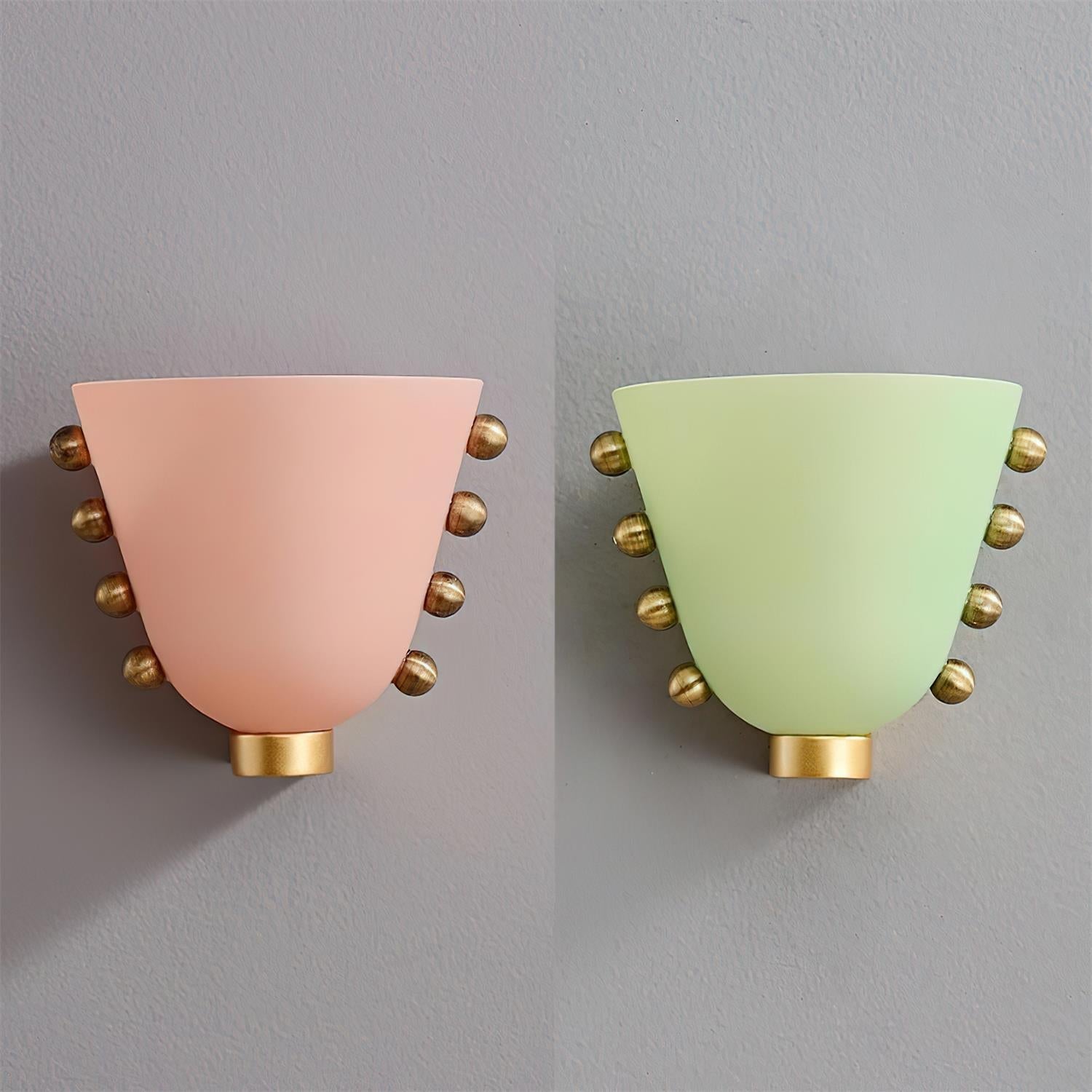 Gemma Wall Lamp with Studded Gemstone-Inspired - Letslighting