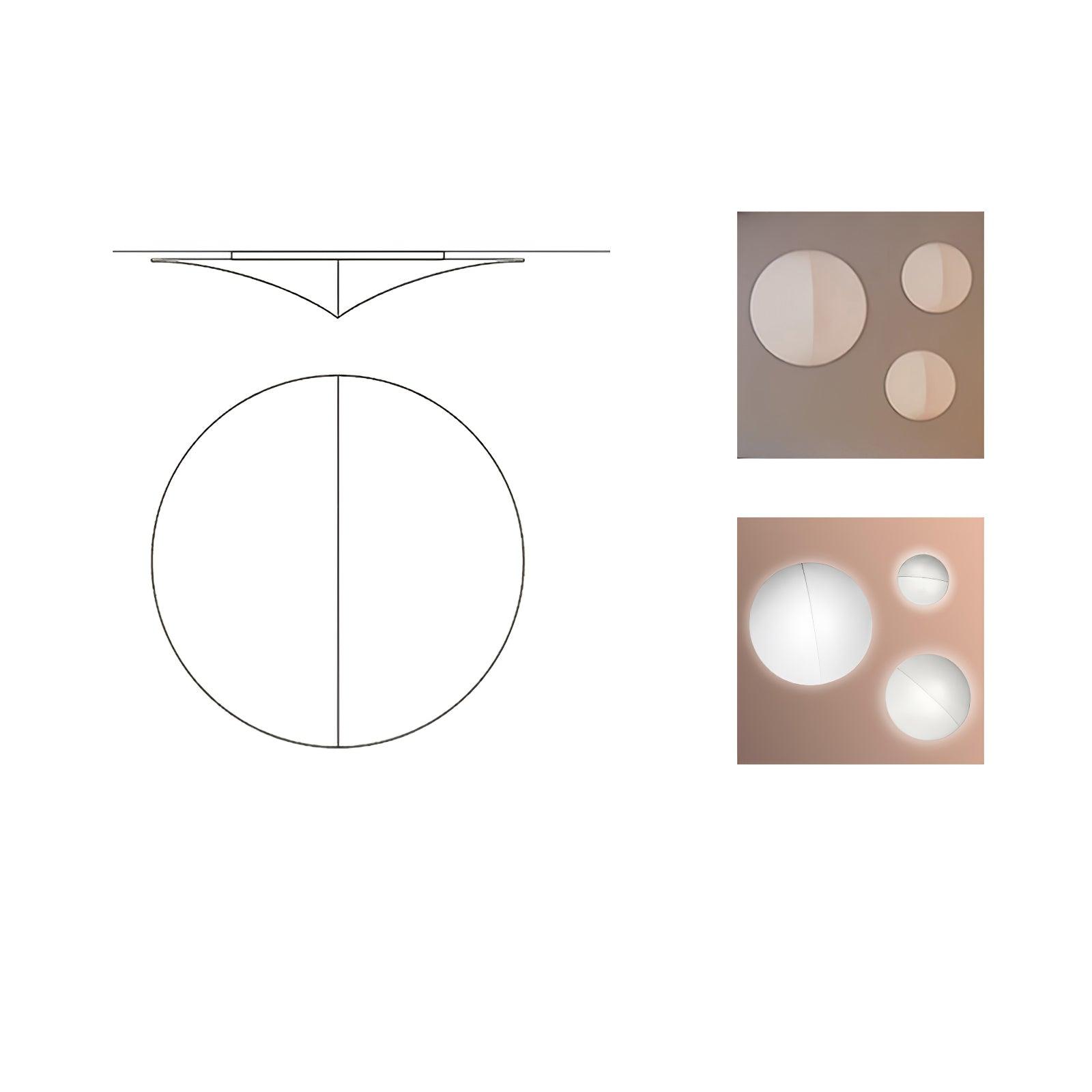 Lumina Minimalist Fabric Wall lamp - Blowlighting
