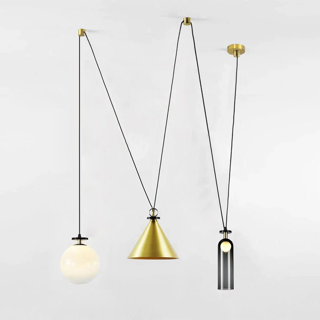 Geometric Shape Art Modern Chandelier - Blowlighting