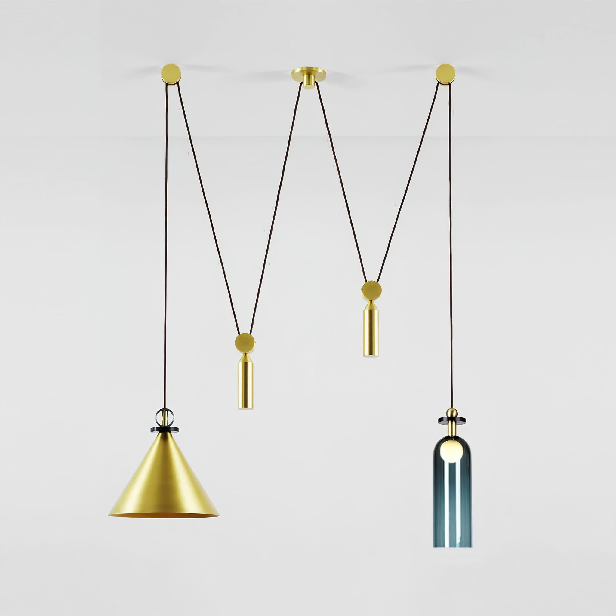 Geometric Shape Art Modern Chandelier - Blowlighting