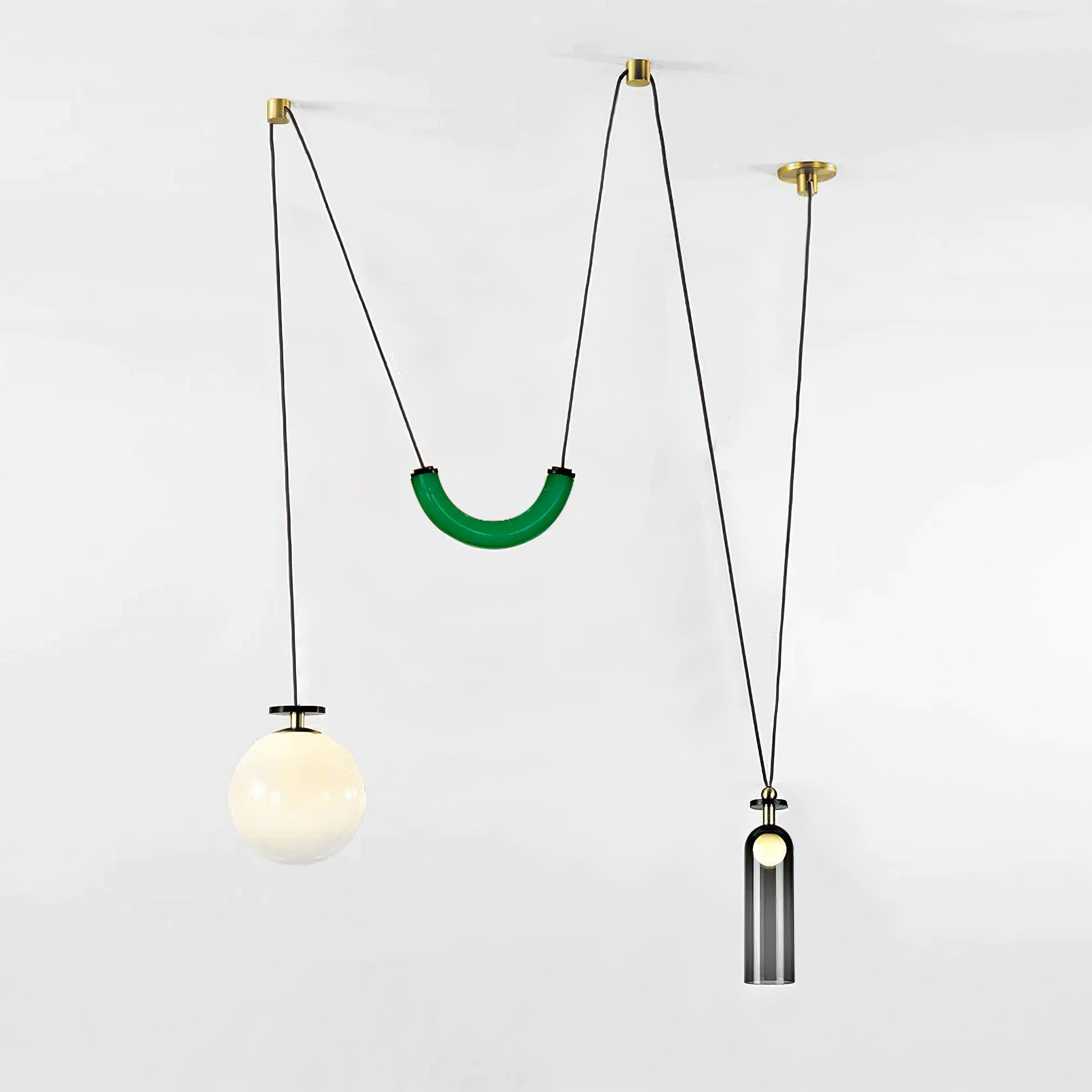 Geometric Shape Art Modern Chandelier - Blowlighting