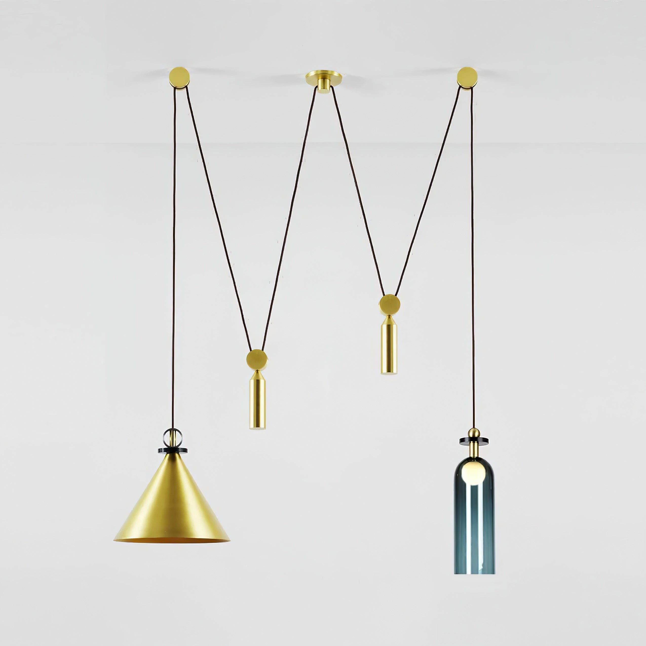 Geometric Shape Art Modern Chandelier - Blowlighting