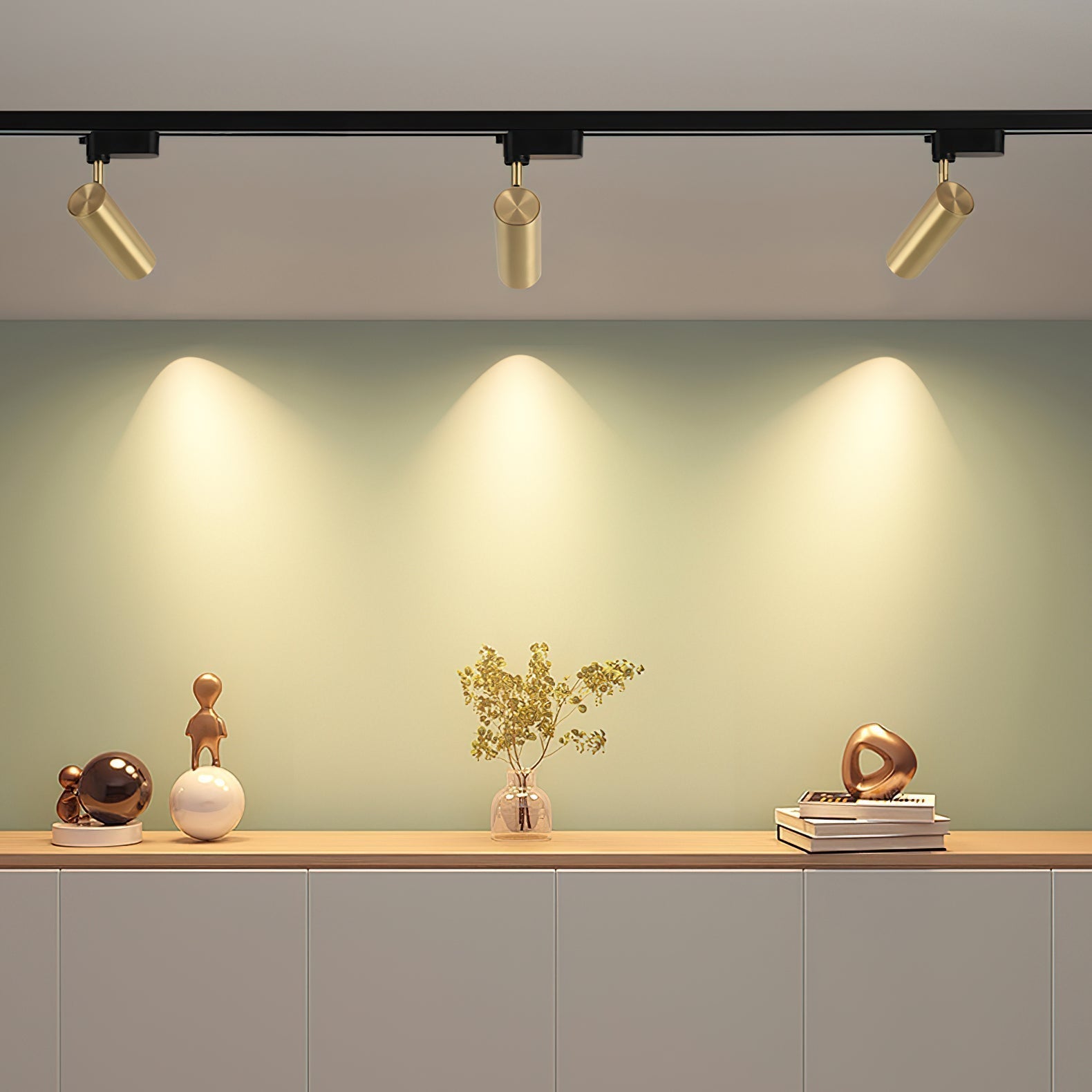 Gilded Rail Track Light - Blowlighting