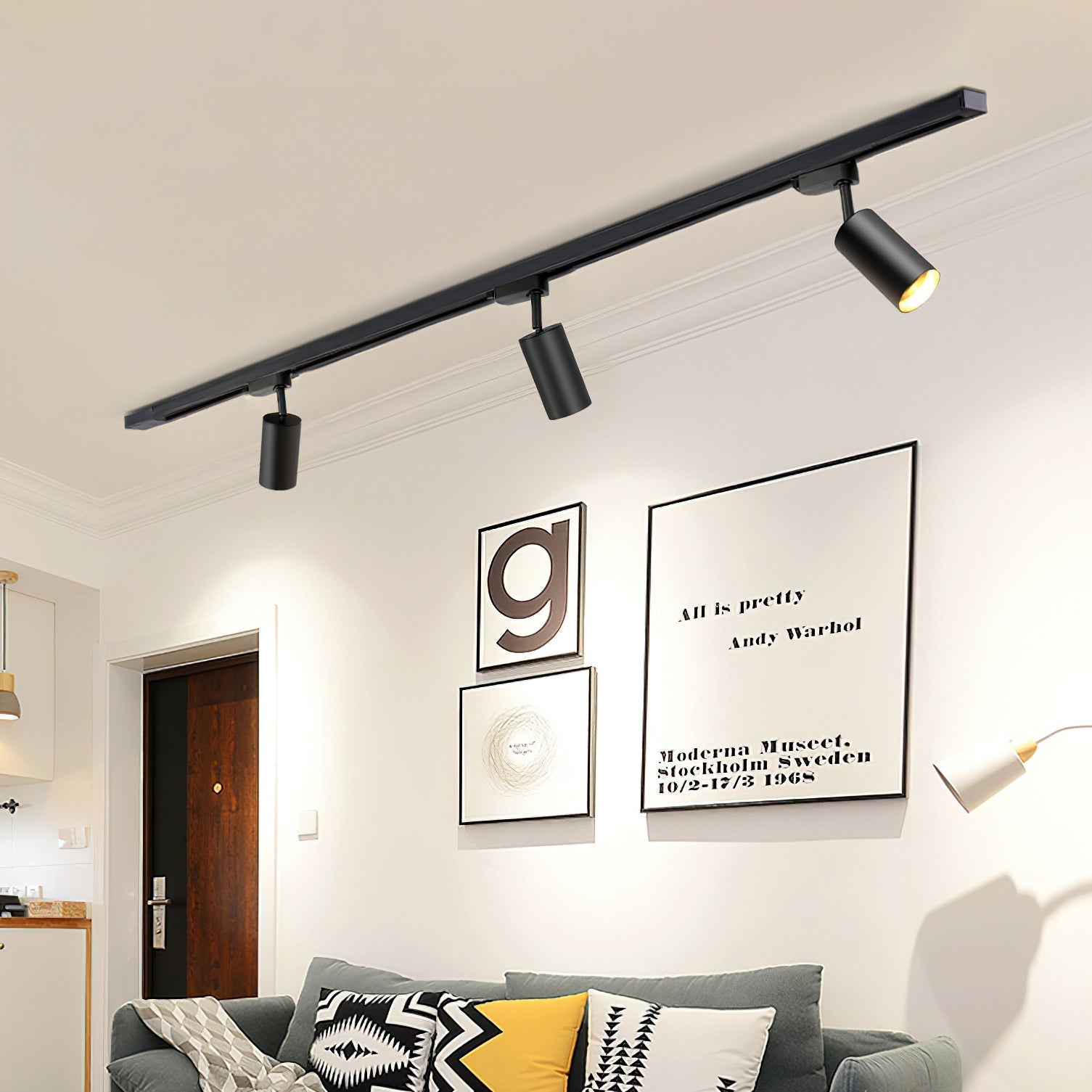 Gilded Rail Track Light - Blowlighting