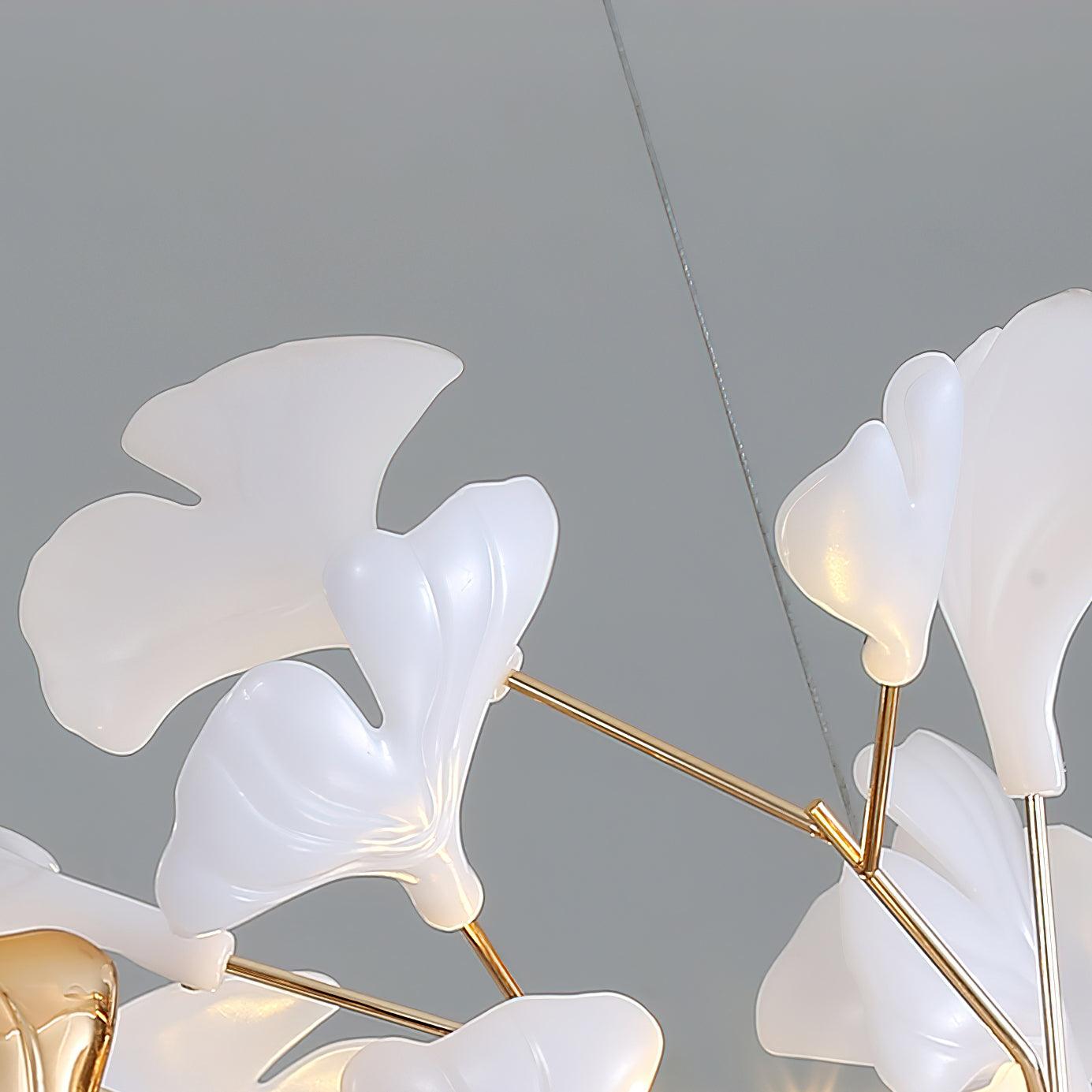 Gingko Chandelier R - Blowlighting