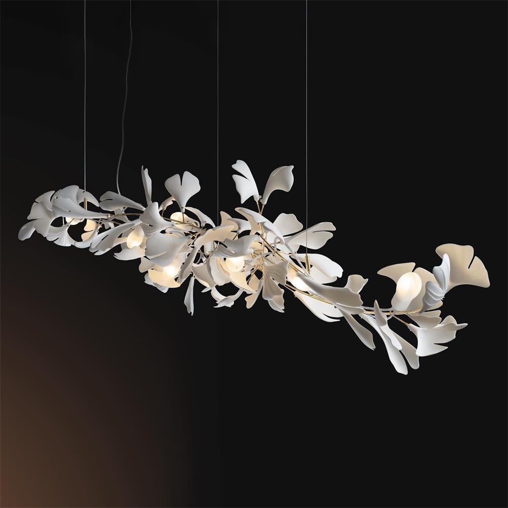 Gingko Chandelier A Style Leaf Branch Shape Modern Dining Room - Letslighting