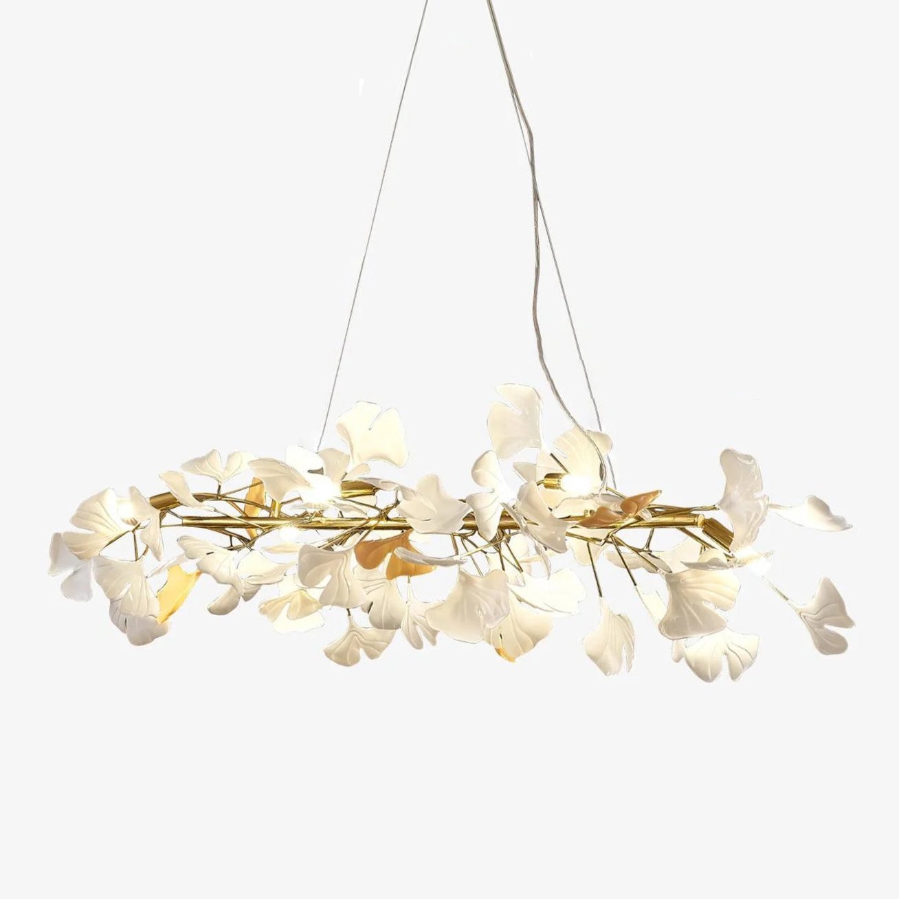 Gingko Chandelier M - Blowlighting