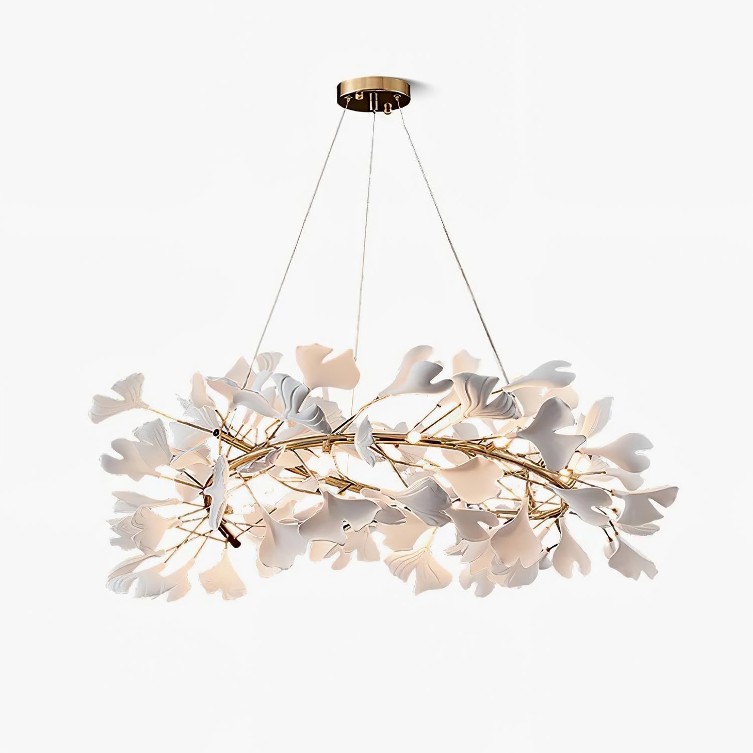 Gingko Chandelier U - Blowlighting