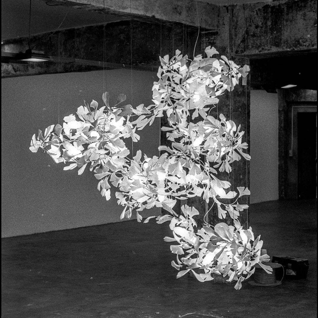 Gingko Chandelier F - Blowlighting