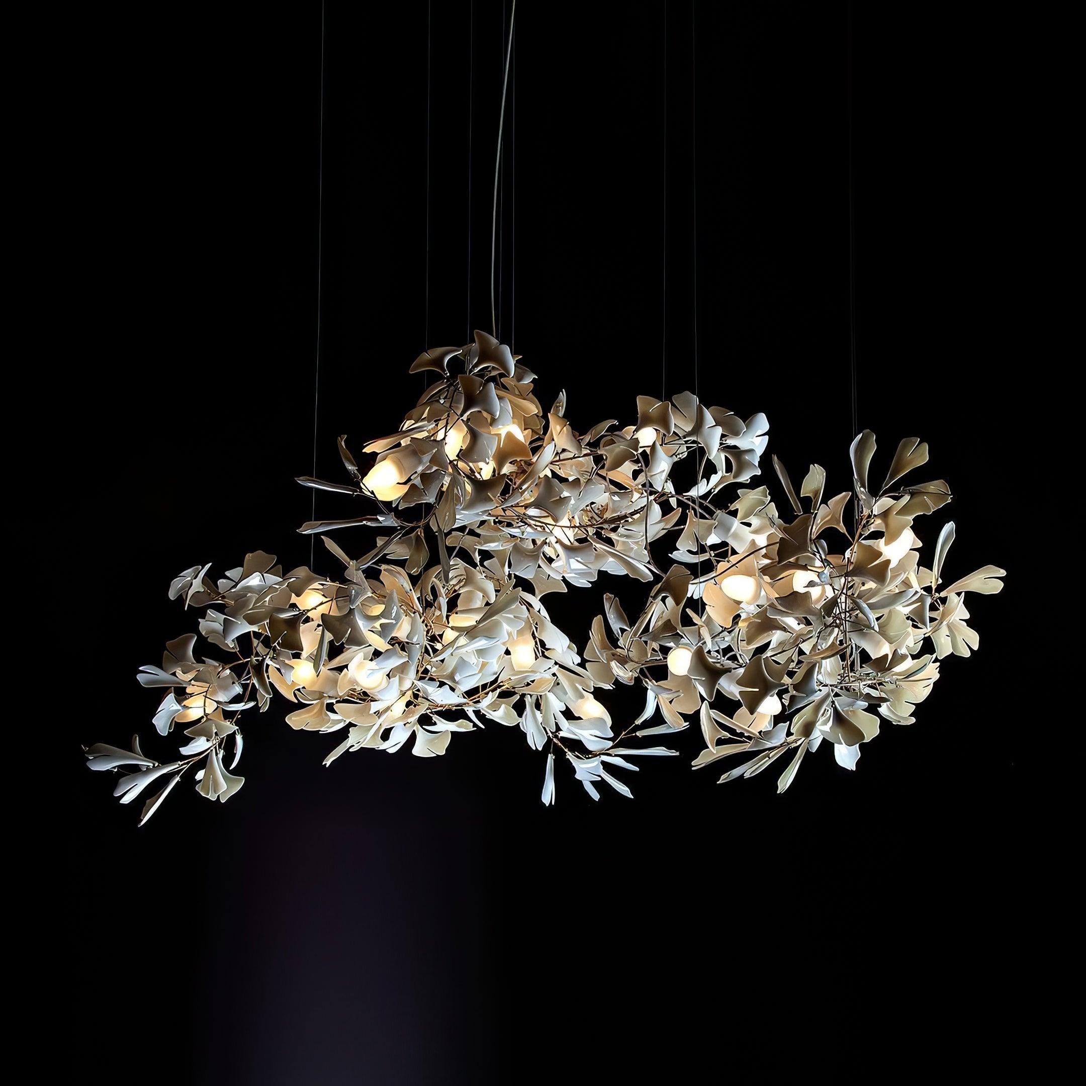 Elysia Floral Canopy Chandelier - Letslighting