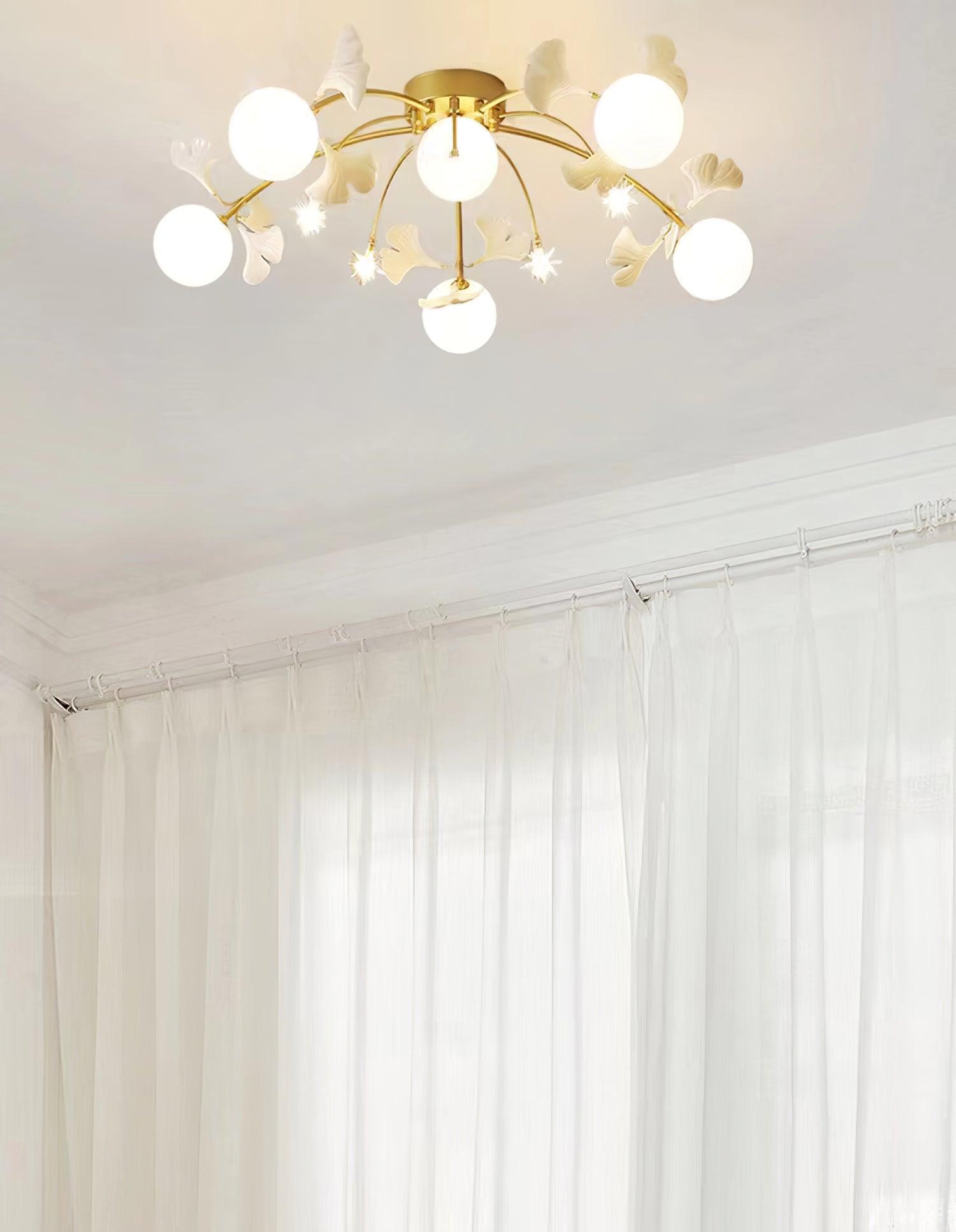 Ginkgo Glass Ceiling Lamp - Blowlighting