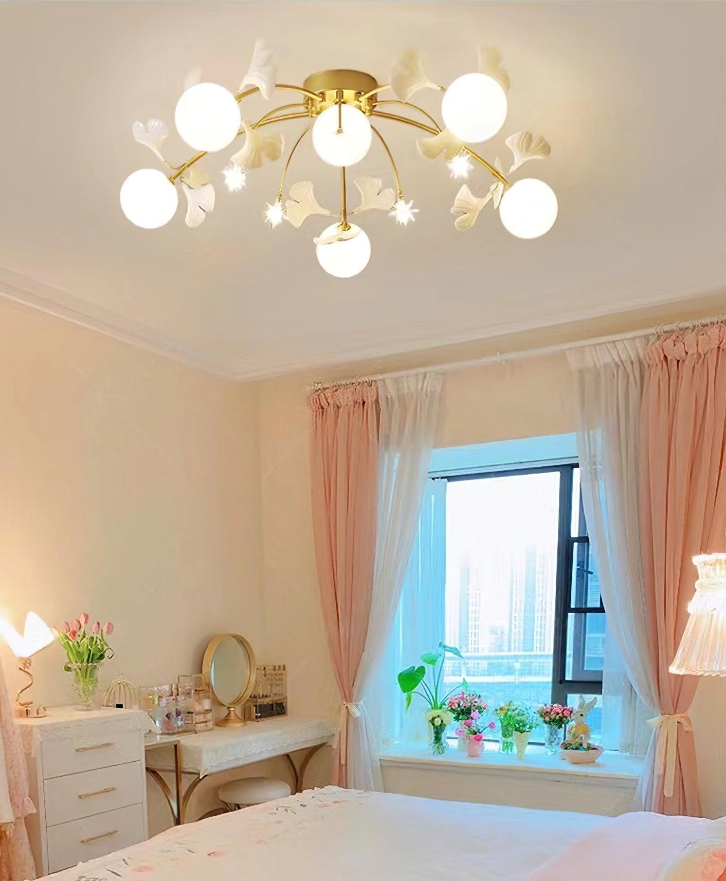 Ginkgo Glass Ceiling Lamp - Blowlighting