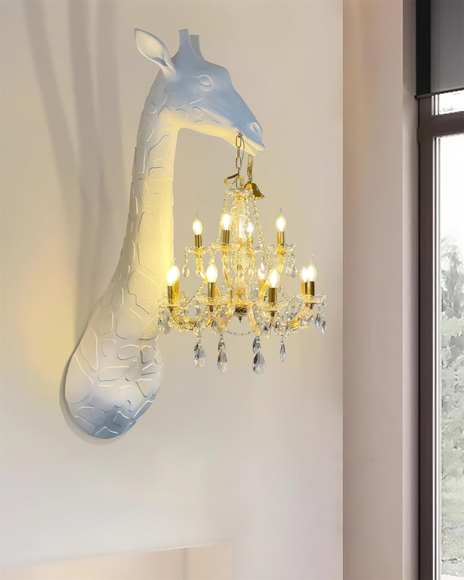 Giraffe Wall Lamp Artistic Sculpture Chandelier - Letslighting