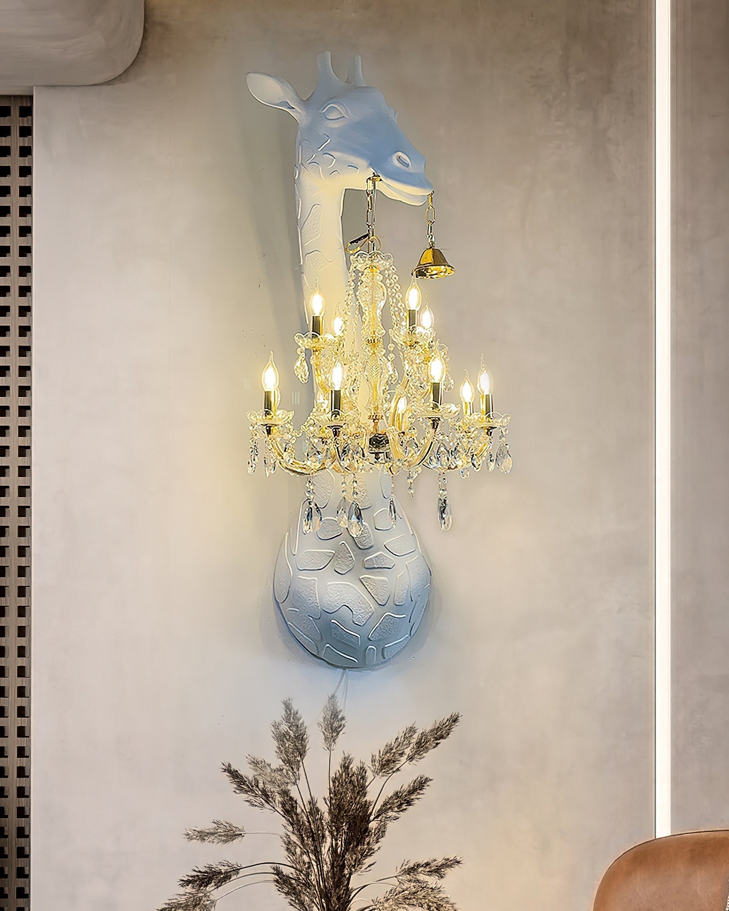 Giraffe Wall Lamp Artistic Sculpture Chandelier - Letslighting